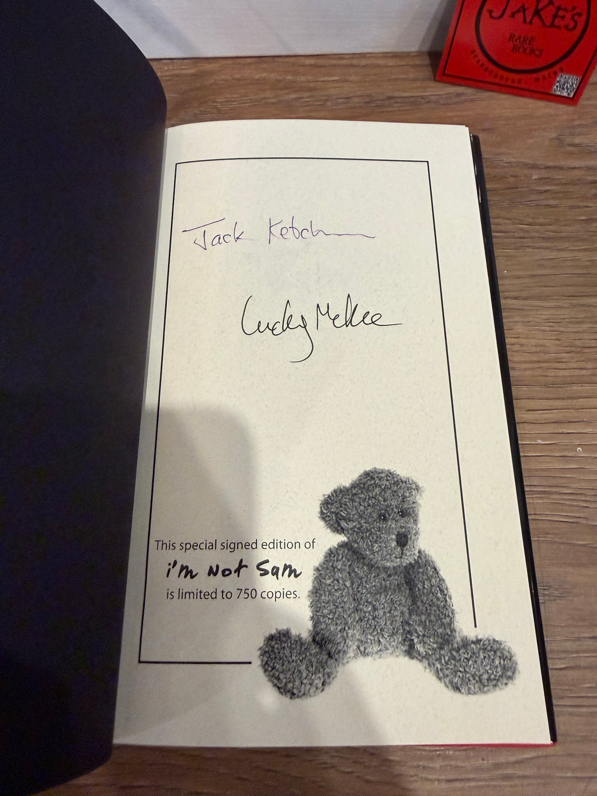 Jack Ketchum, I’m Not Sam, Signed Limited Edition, Cemetery Dance
