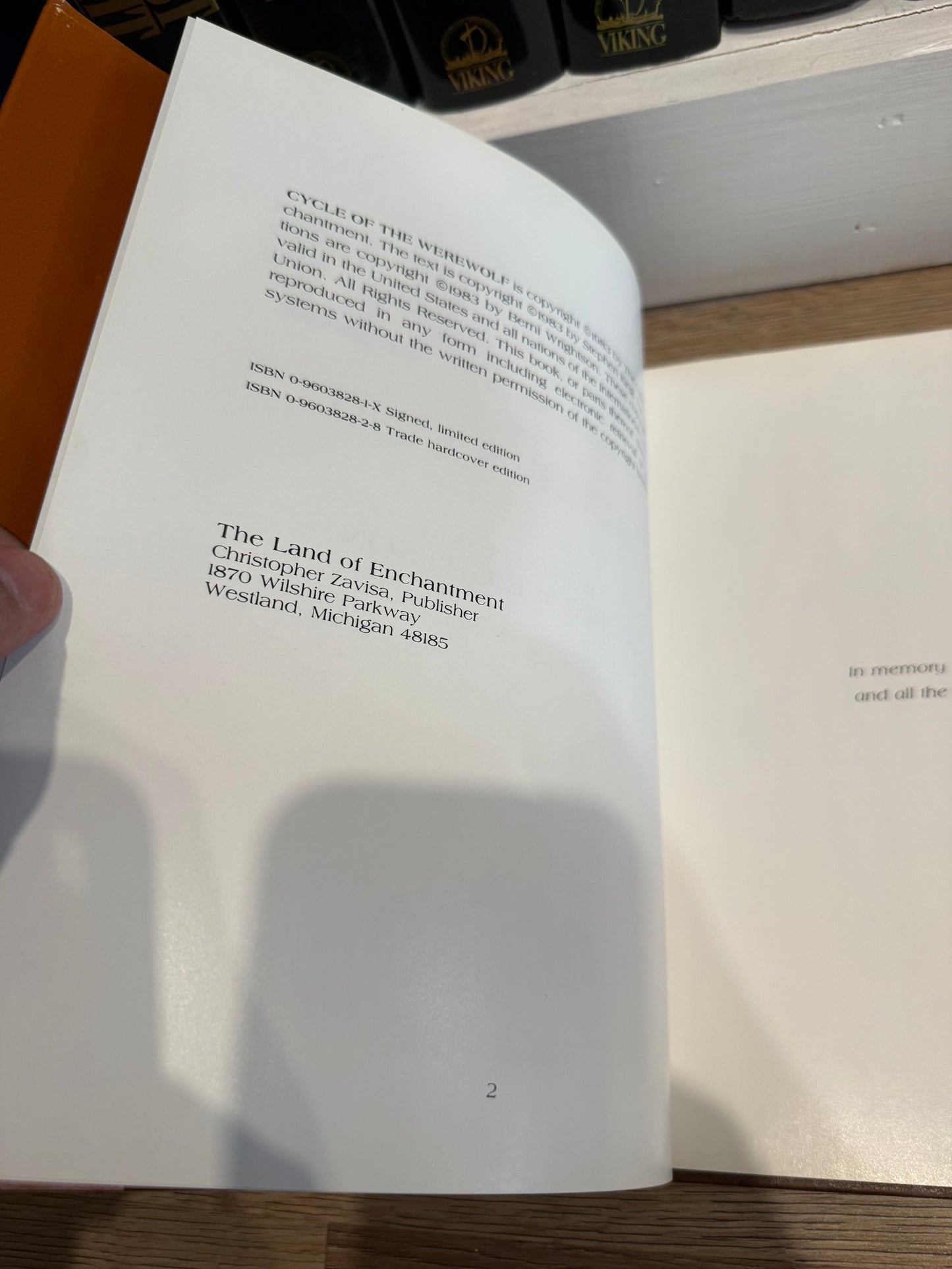 Stephen King, Cycle of the Werewolf, First Edition, Land of Enchantment
