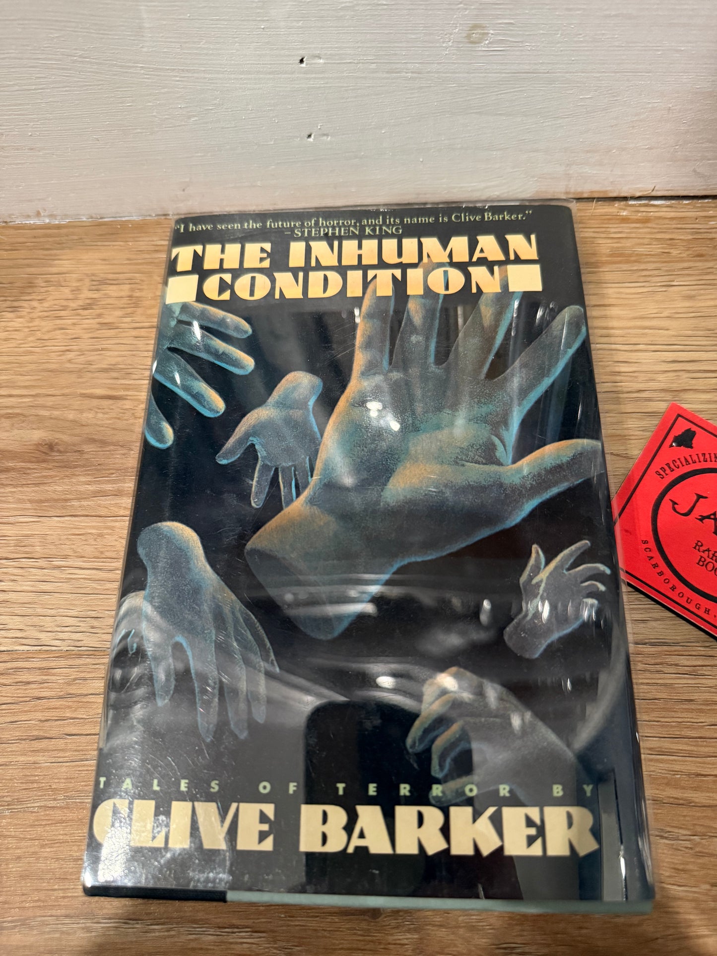 Clive Barker, The Inhuman Condition, First Edition, SIGNED, Poseidon Press