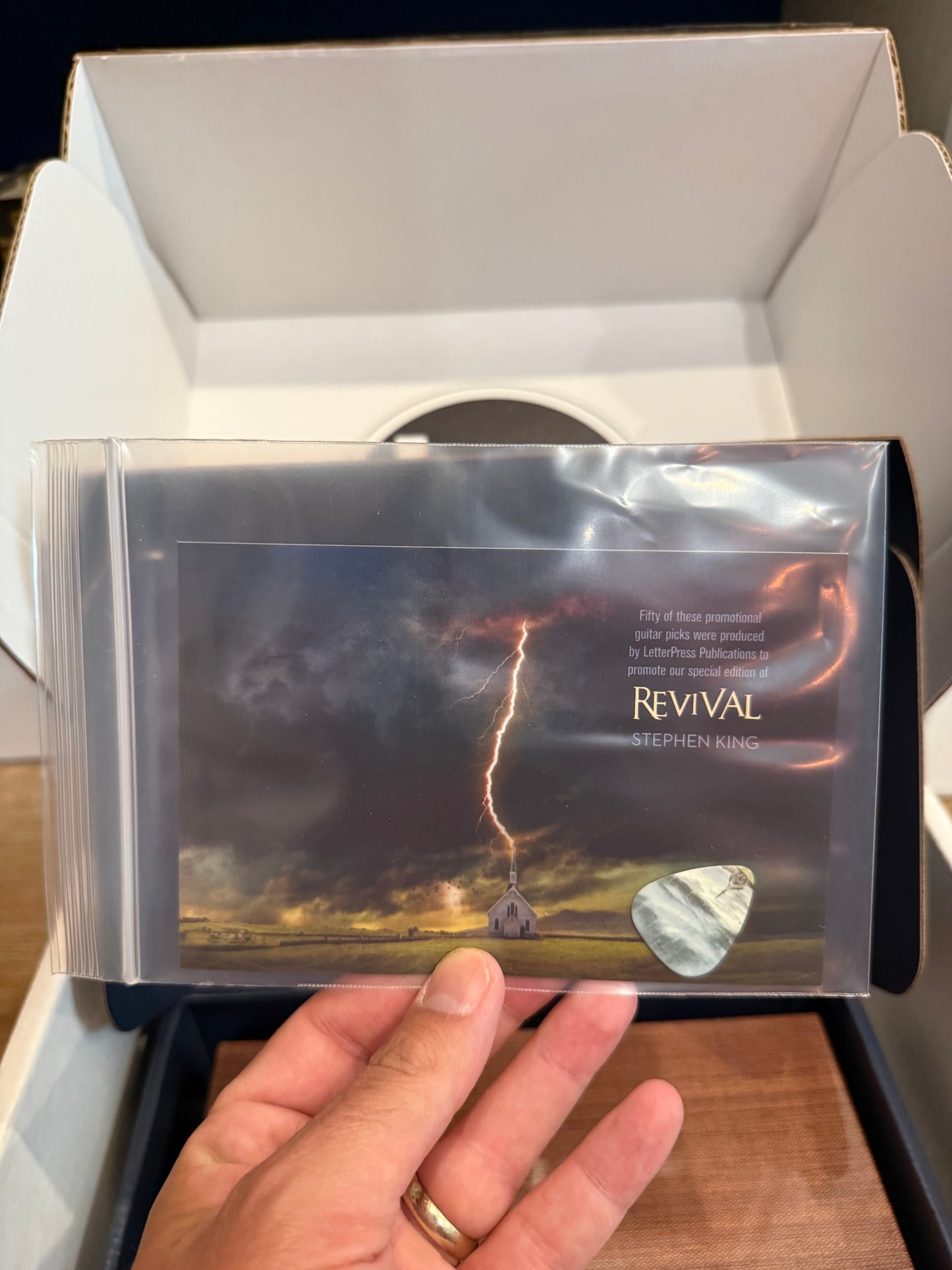 Stephen King, Revival Gift Edition, with Limited Edition Guitar Pick, Lividian Press