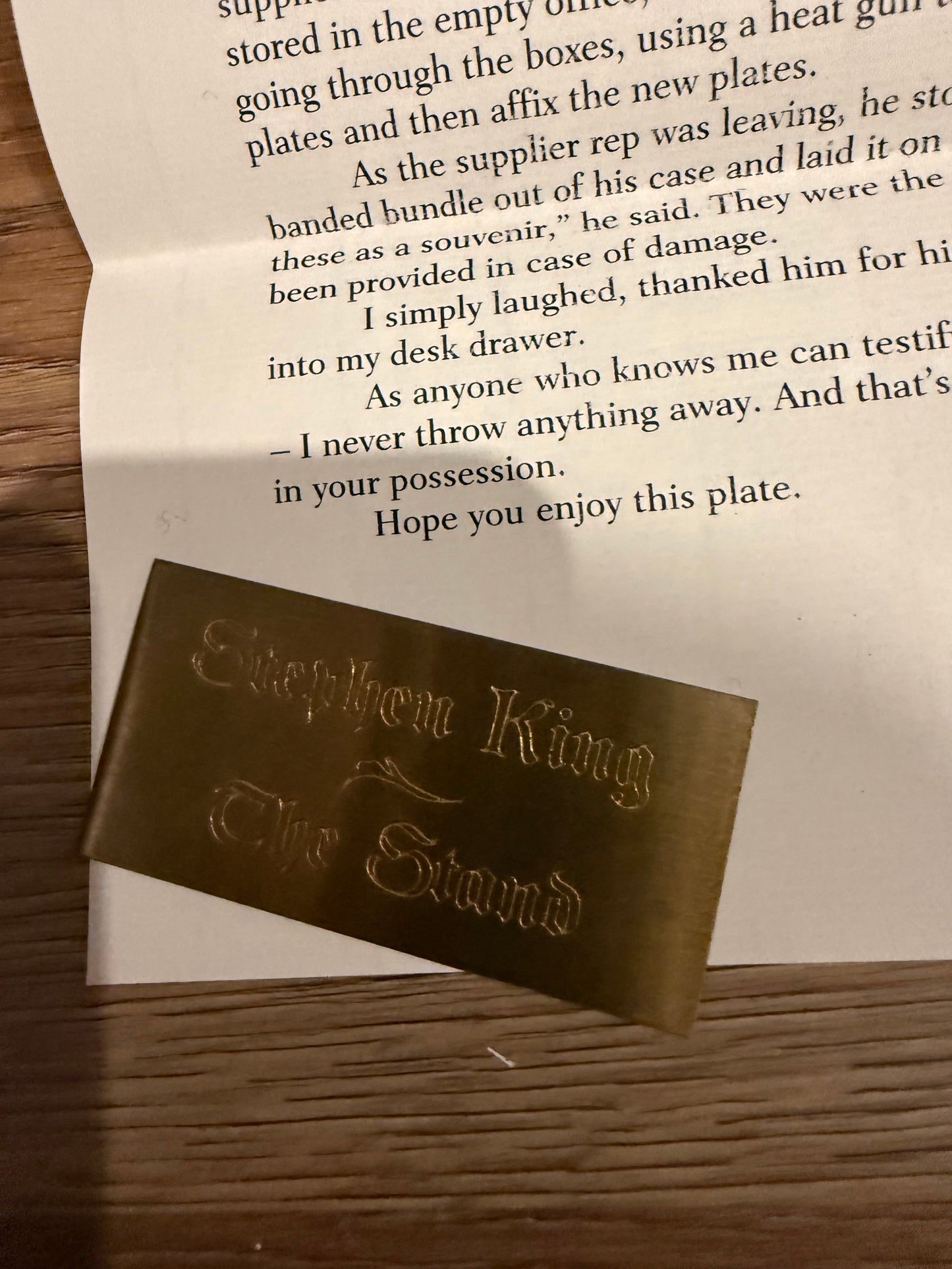 Stephen King, The Stand, Signed/Limited “Coffin” Edition, Doubleday Press