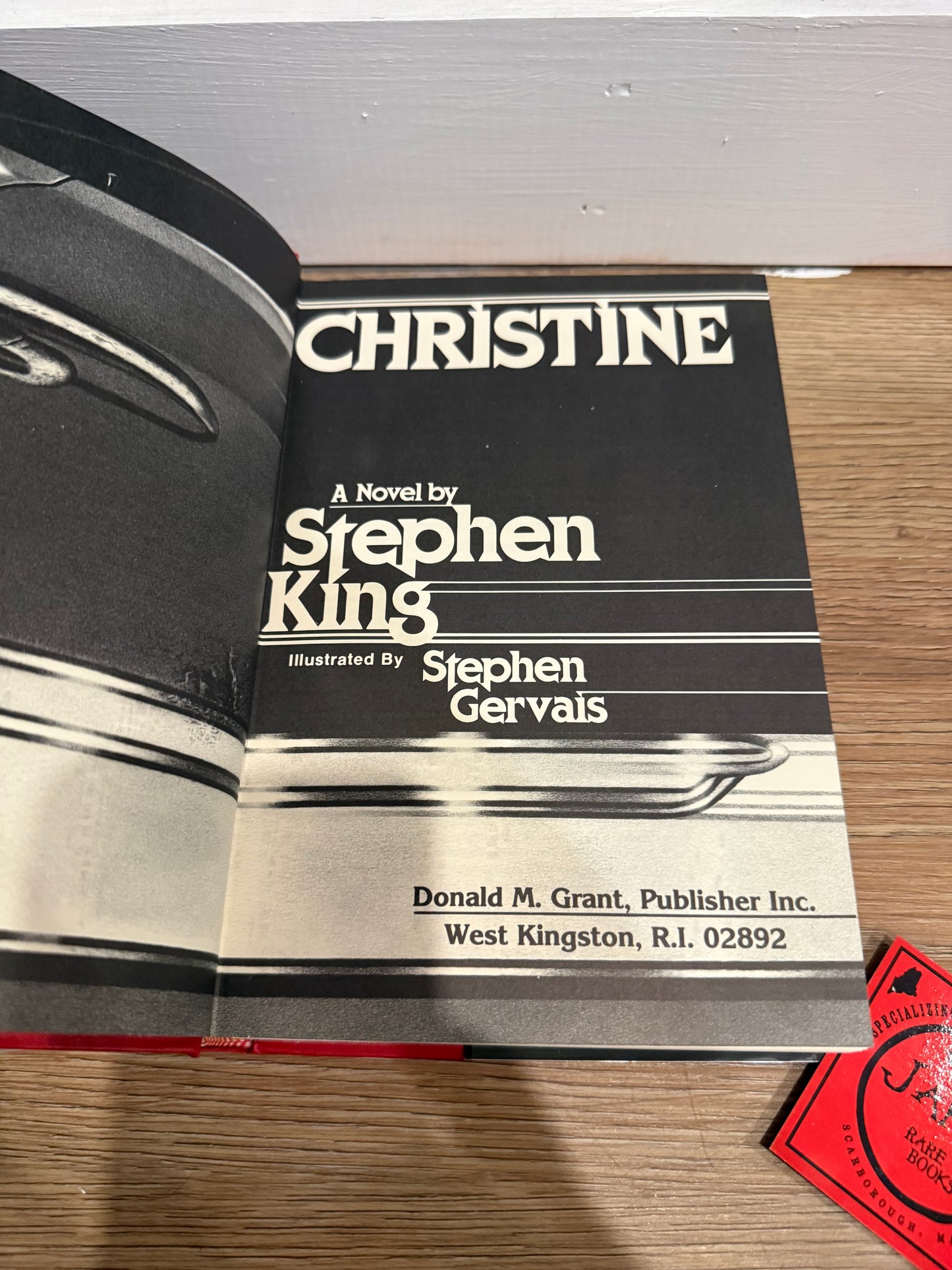 Stephen King, Christine, Signed/Limited #593, Grant Publishing