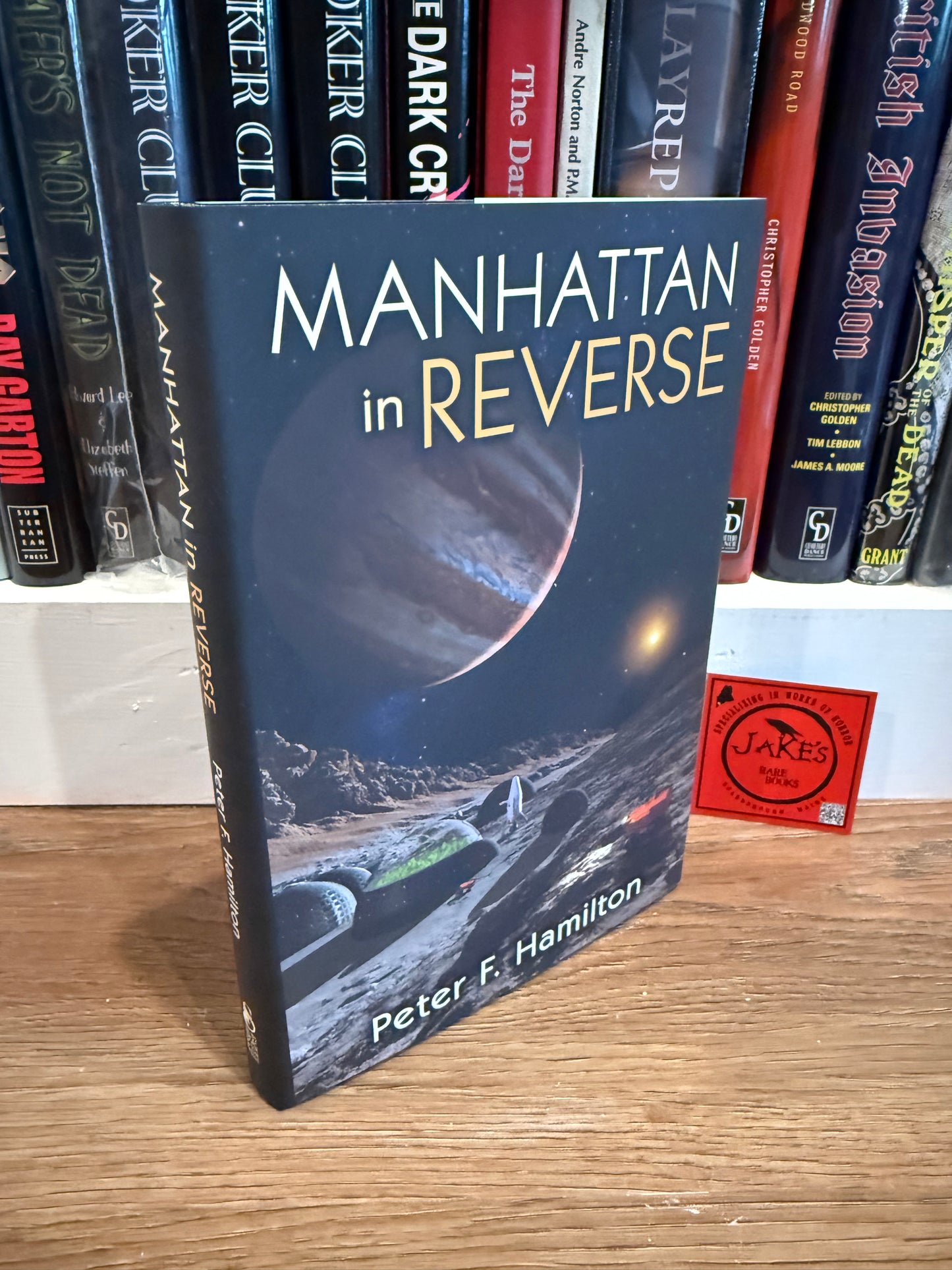 Peter F. Hamilton, Manhattan in Reverse, Signed Limited #12, Subterranean Press