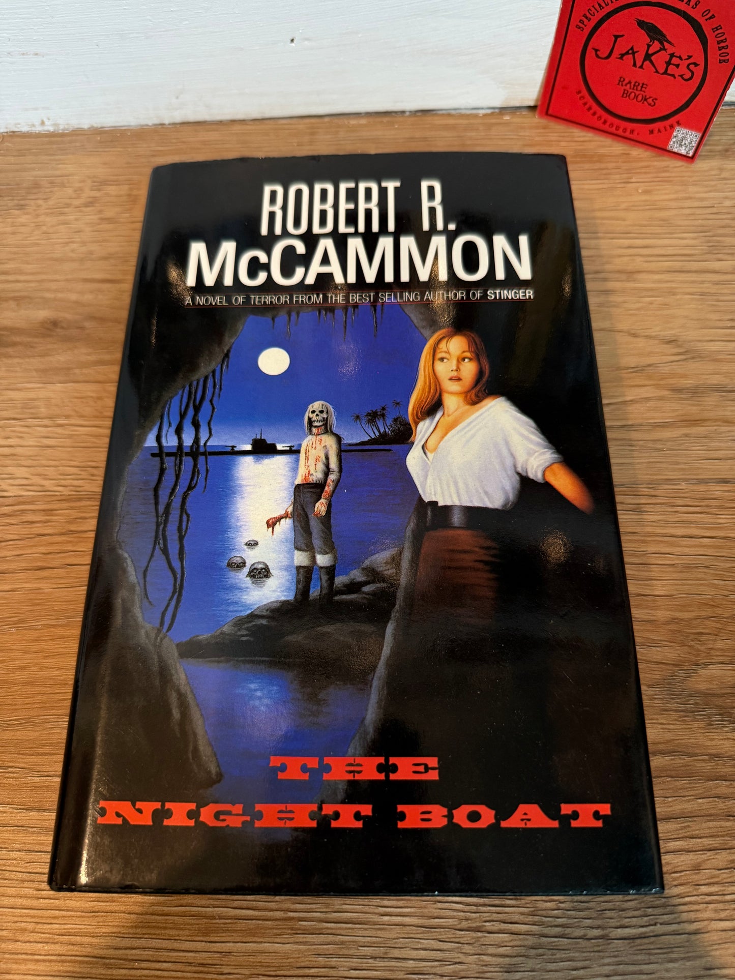Robert McCammon, The Night Boat, UK First edition, SIGNED, Kinnell Publications