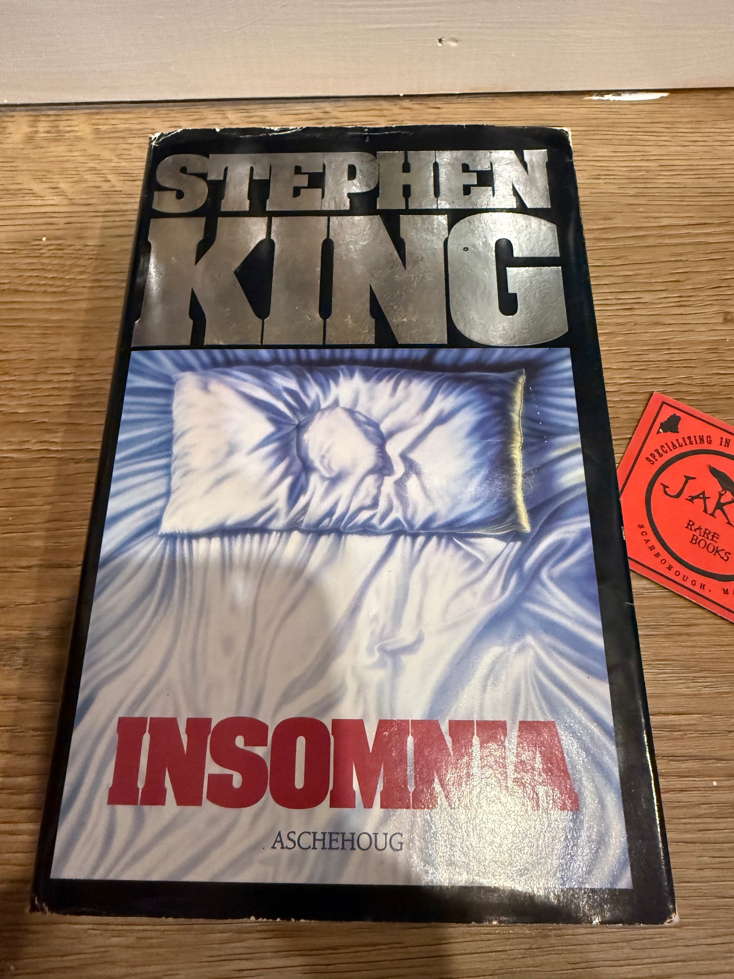 Stephen King, Insomnia, First Norwegian Printing