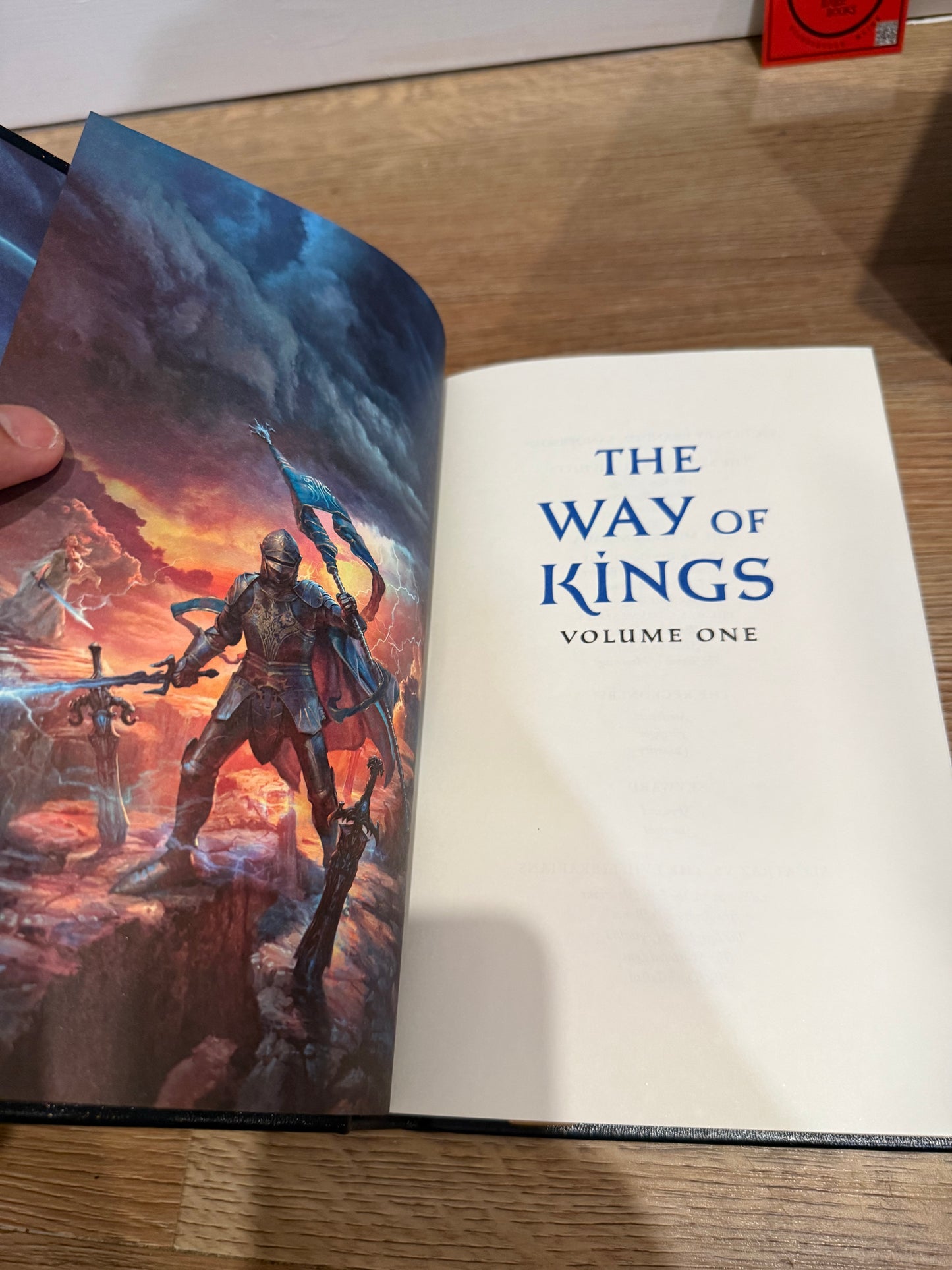 Brandon Sanderson, The Way of Kings, Signed Limited Edition, Dragonsteel