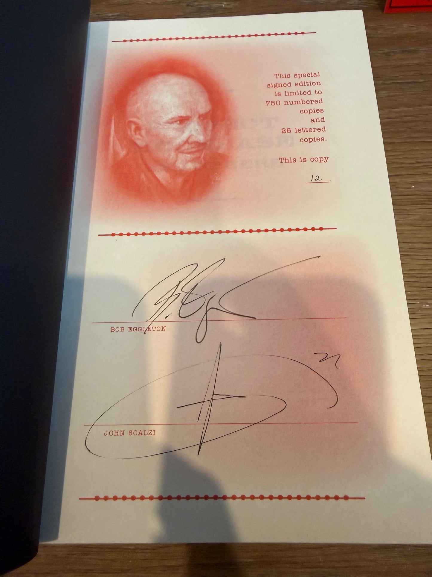 Robert Heinlein, Signed Limited #12, Subterranean Press