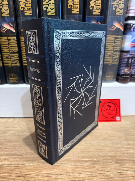 Brandon Sanderson, Elantris, Signed Numbered #346, Dragonsteel