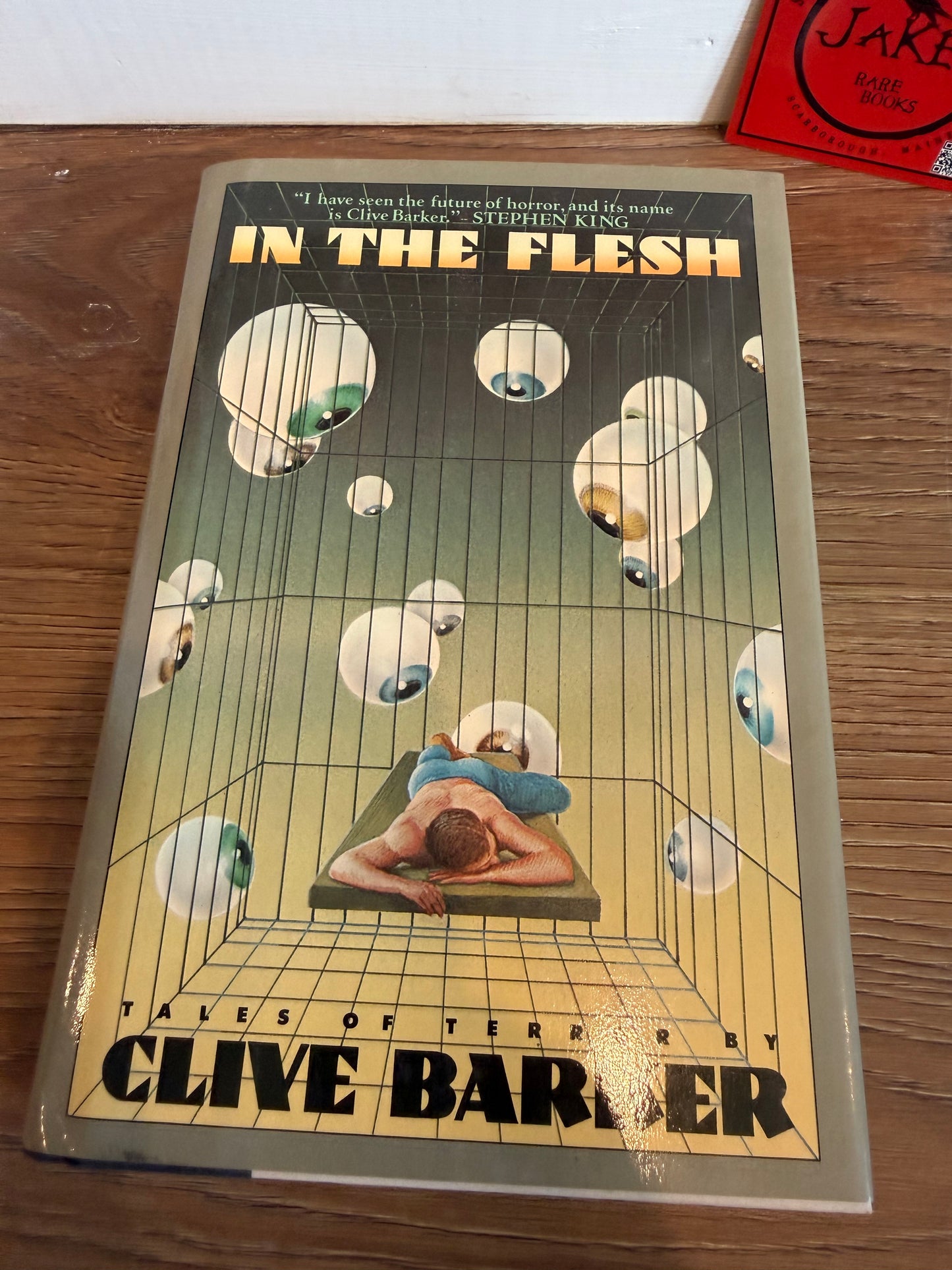 Clive Barker, In the Flesh, First Edition, Poseidon Press