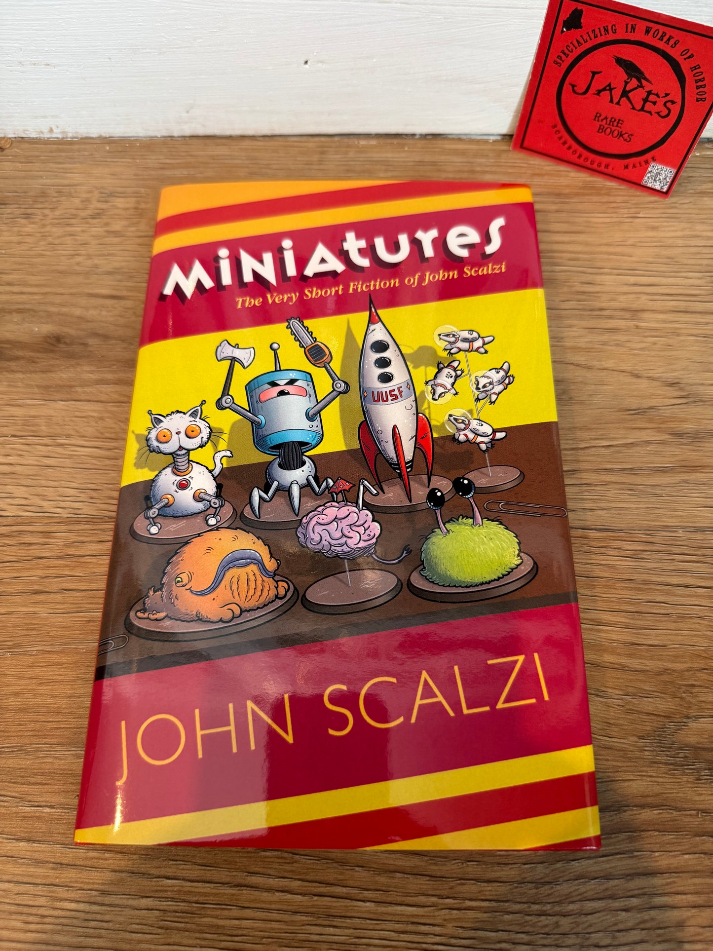 John Scalzi, Miniatures, Signed/Limited #12, Subterranean Press