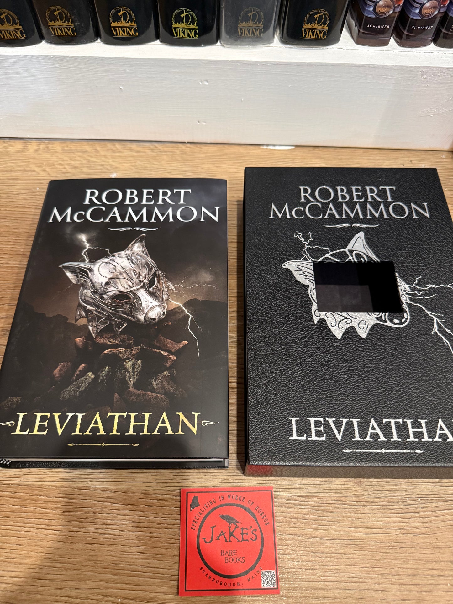 Robert McCammon, Leviathan, Signed/Limited Edition, Lividian Publications