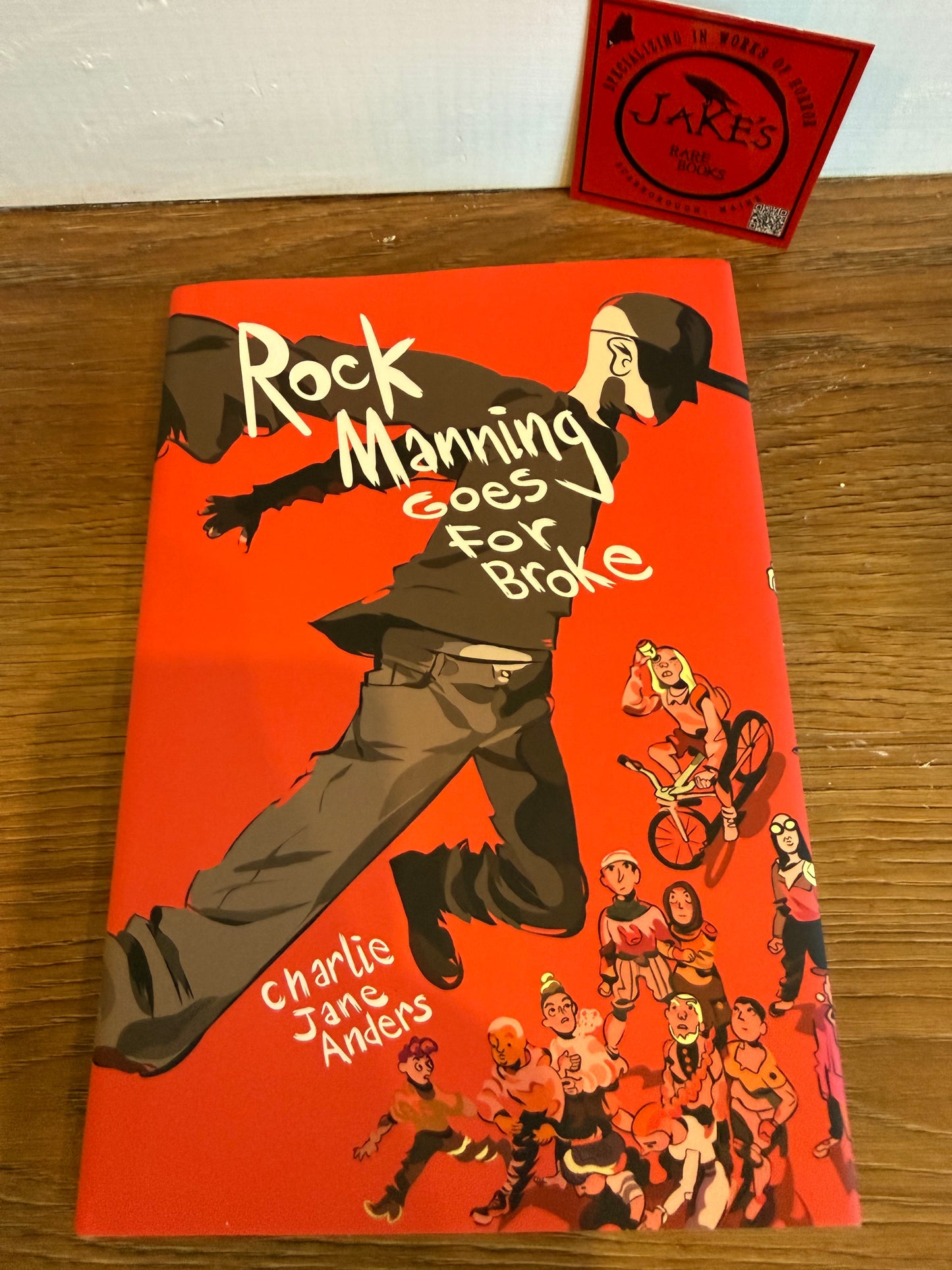 Charlie Jane Anders, Rock Manning Goes For Broke, Signed Limited #12, Subterranean Press