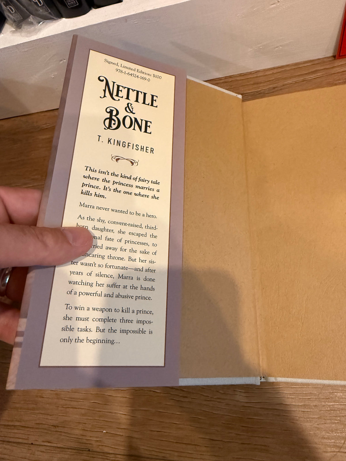 T. Kingfisher, Nettle and Bone, Signed Limited #12, Subterranean Press