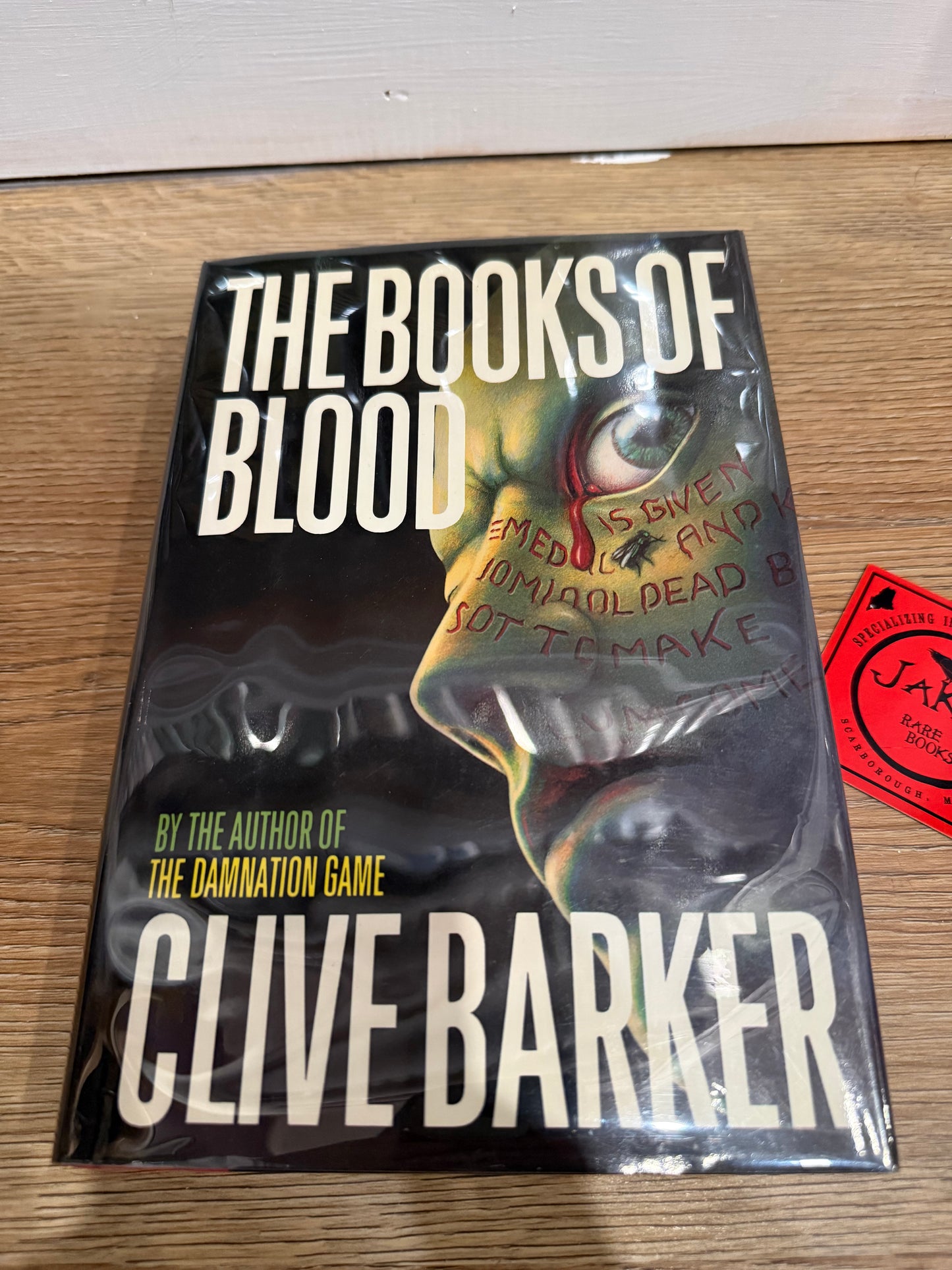 Clive Barker, Books of Blood, First Edition, Ace/Putnam
