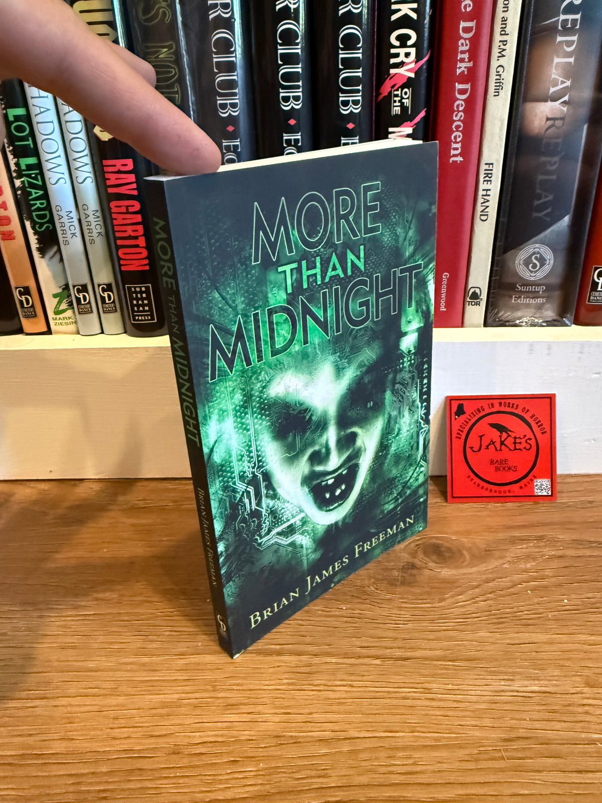Brian James Freeman, More Than Midnight, Signed First Edition, Cemetery Dance