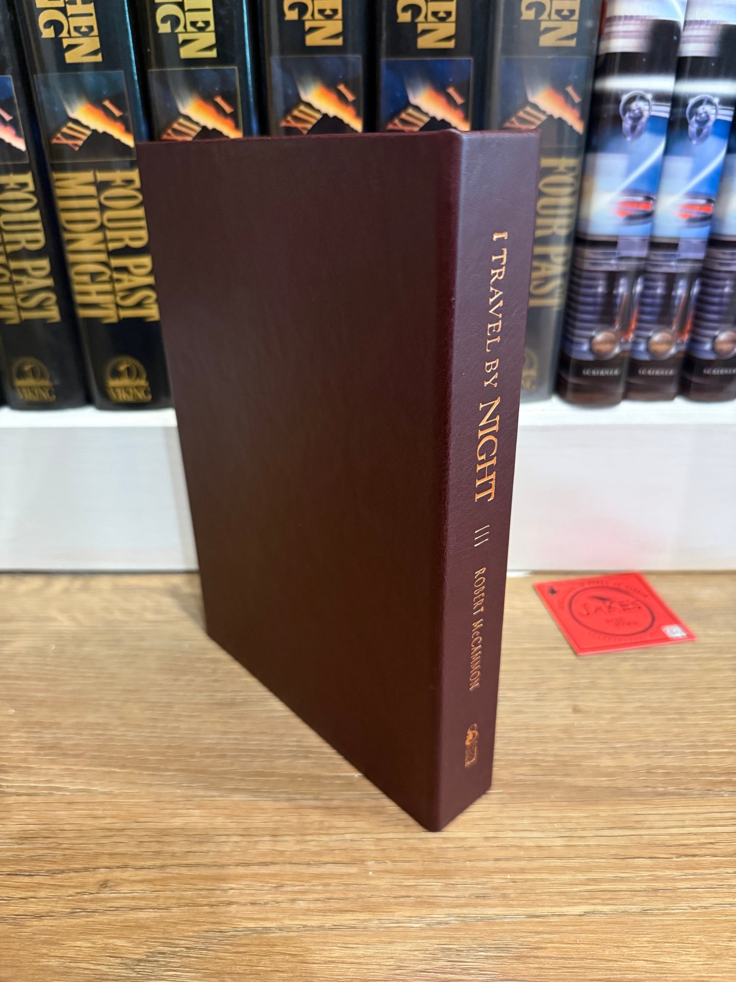 Robert McCammon, I Travel by Night, Lettered Publisher’s Copy, Subterranean Press