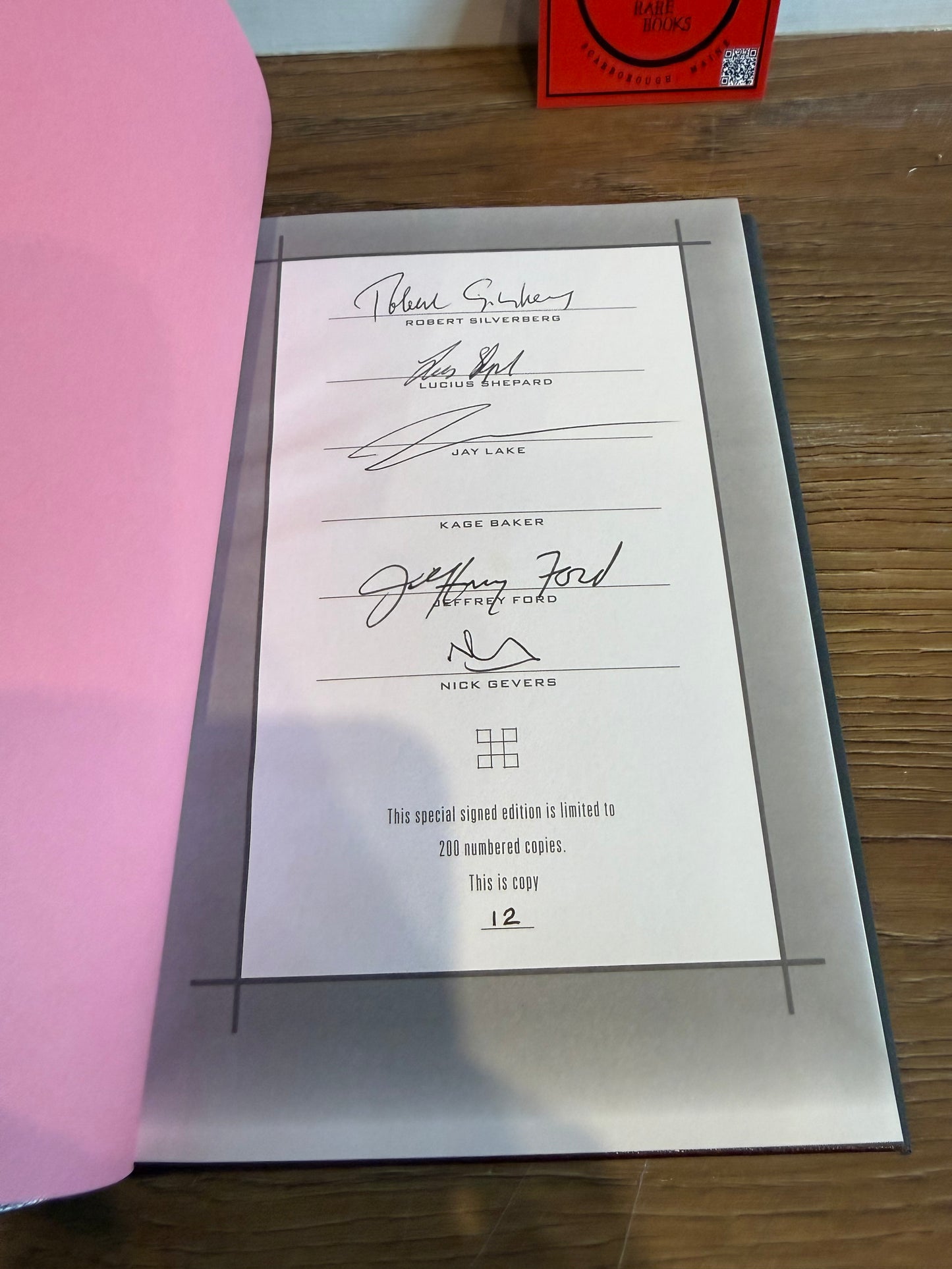 The Book of Dreams, Signed Limited #12, Subterranean Press