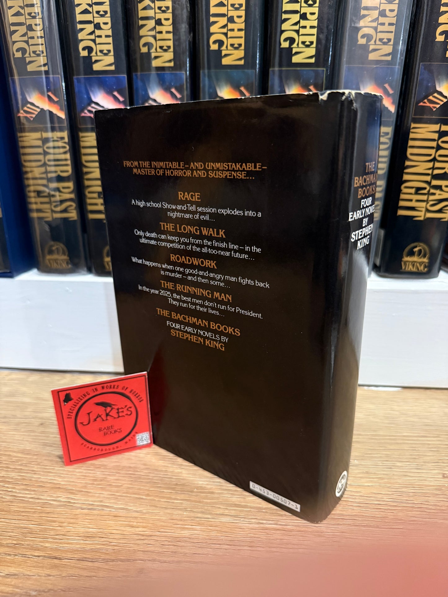 Stephen King, The Bachman Book, Second Printing, NAL