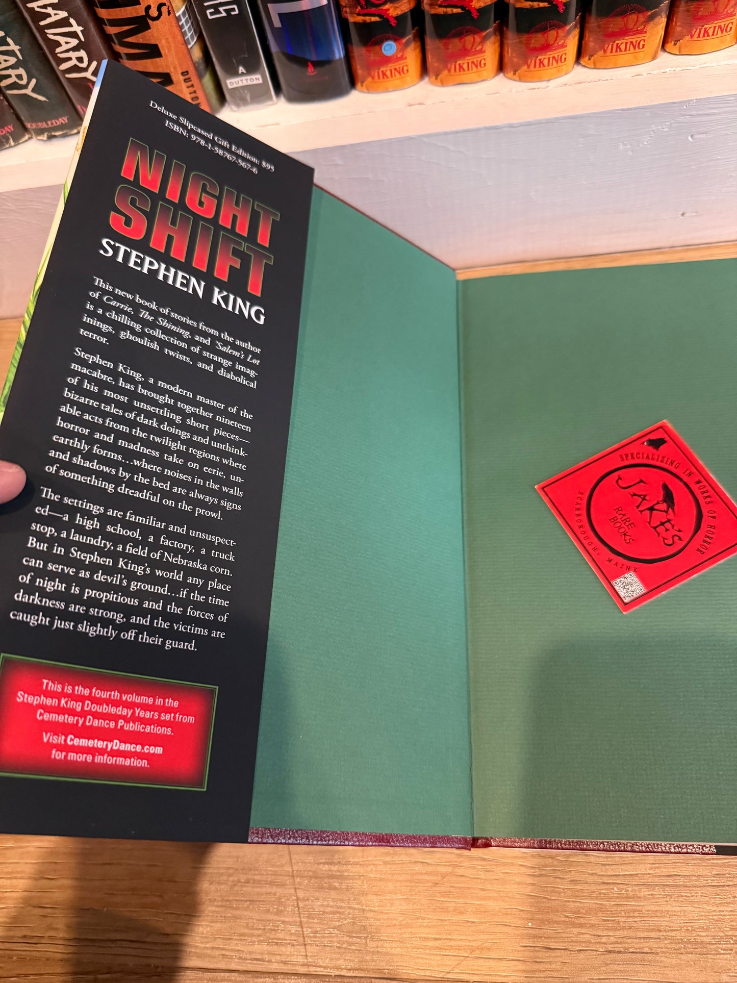 Stephen King, Night Shift, Gift Edition, Cemetery Dance