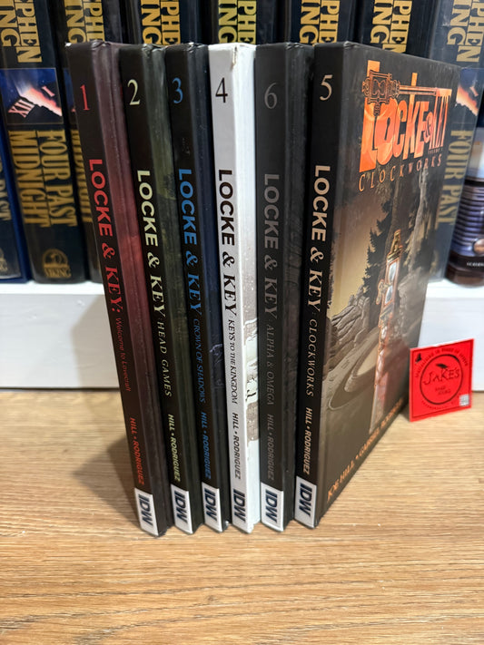 Joe Hill/Gabriel Rodriguez, Locke and Key, Complete Graphic Novel Set, IDW Publishing