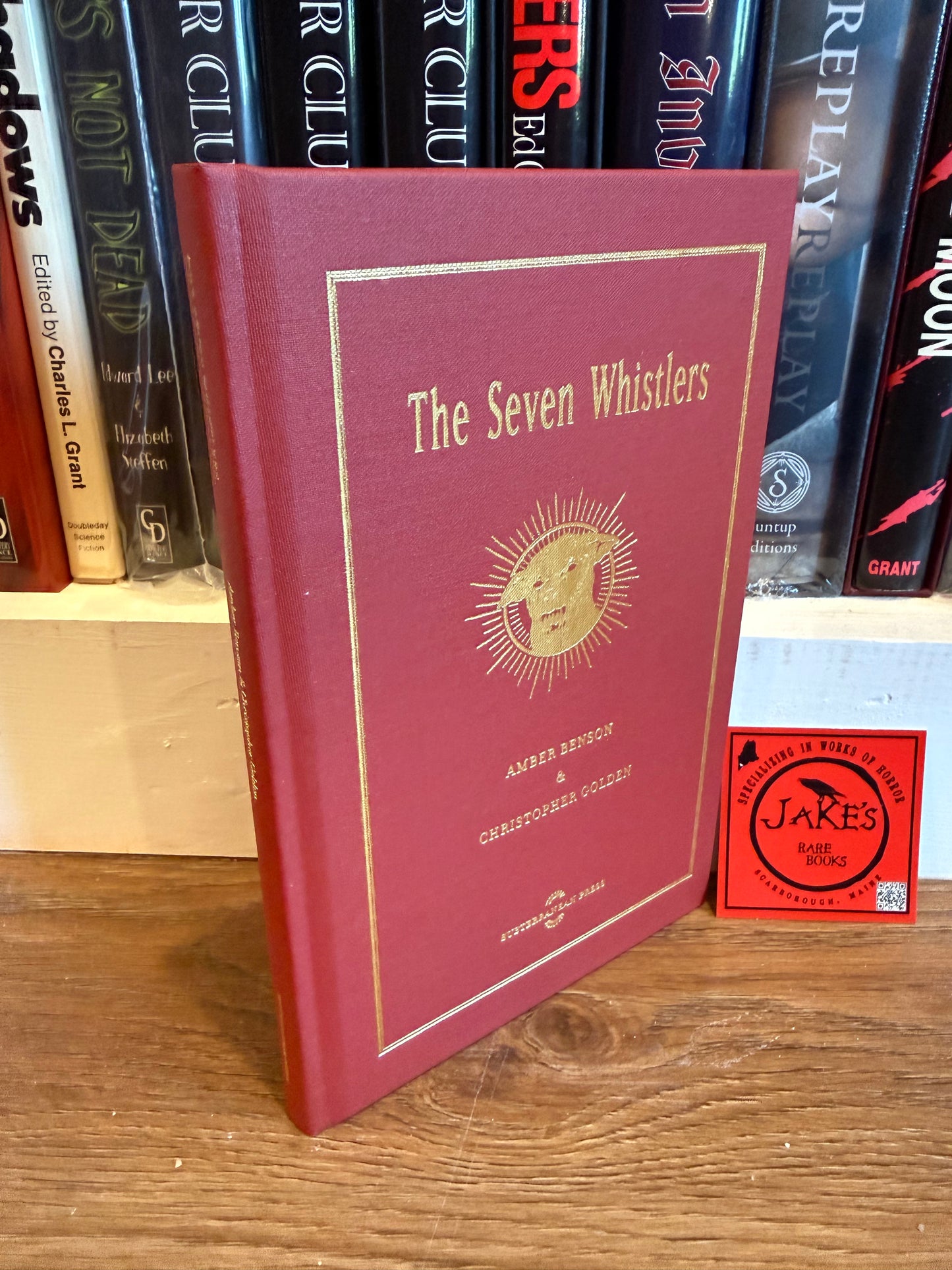 Christopher Golden, The Seven Whistlers, Signed Limited #12, Subterranean Press