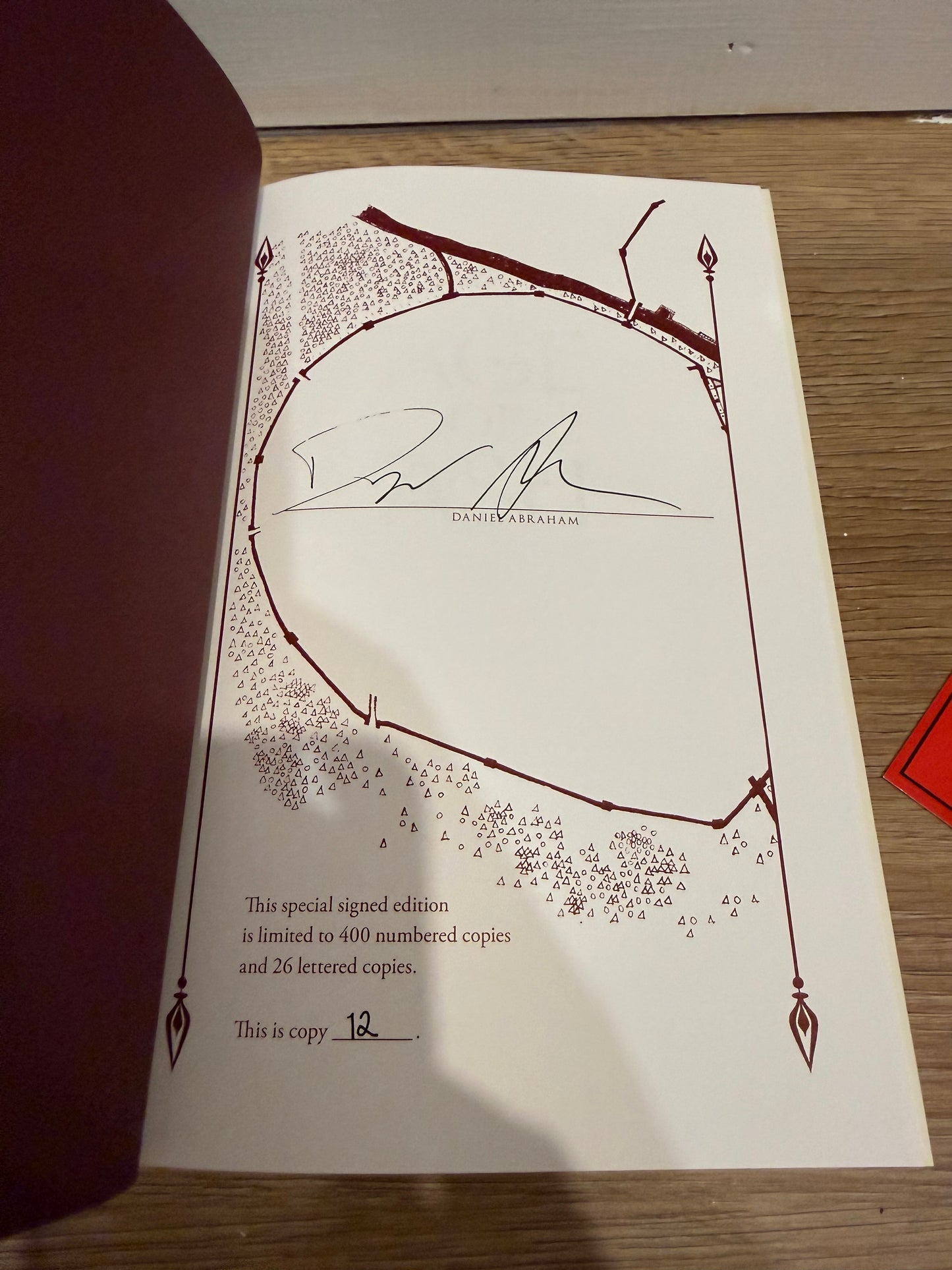 Daniel Abraham, Age of Ash, Signed/Limited #12, Subterranean Press