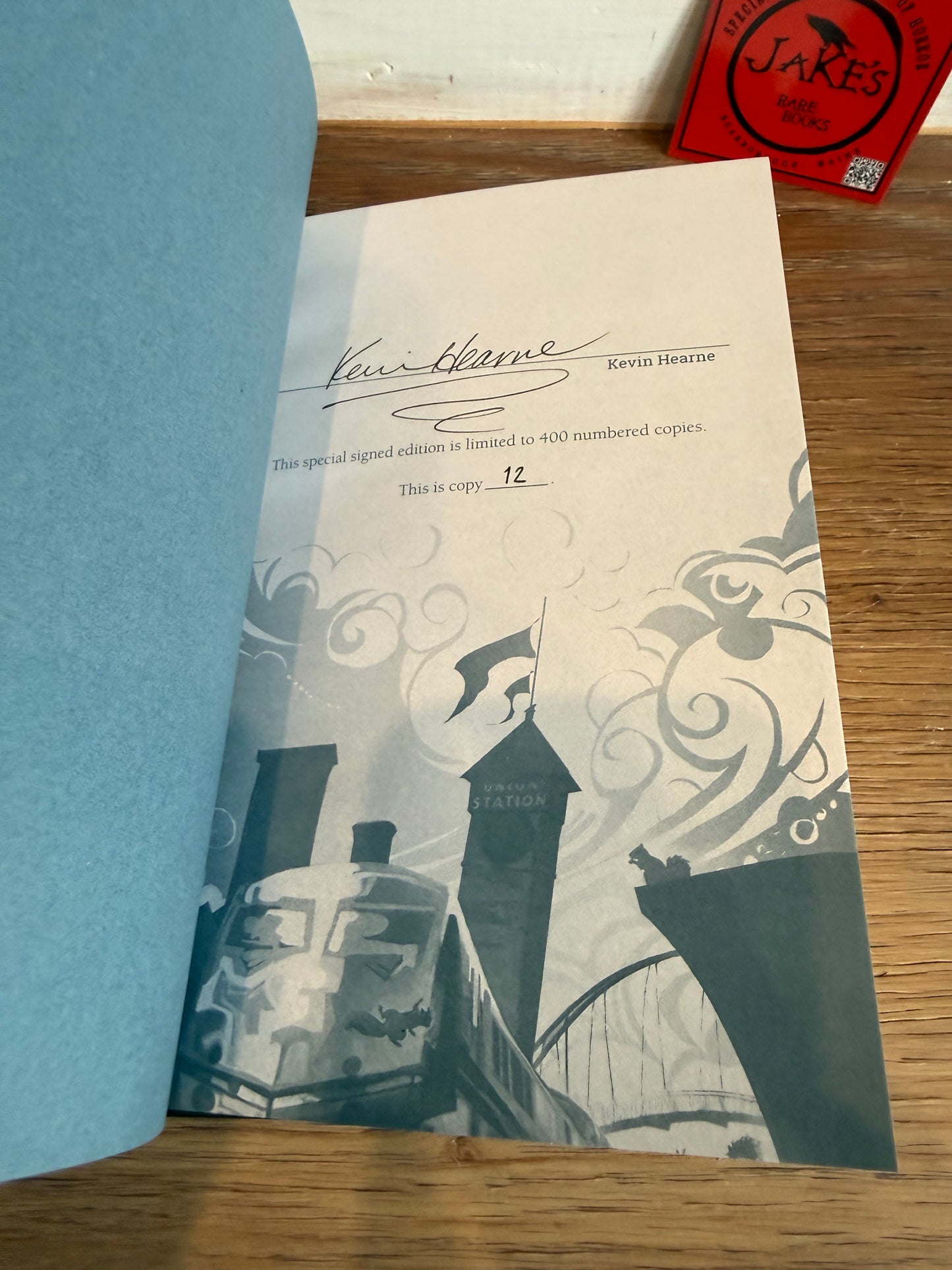 Kevin Hearne, The Squirrel on the Train, Signed Limited #12, Subterranean Press