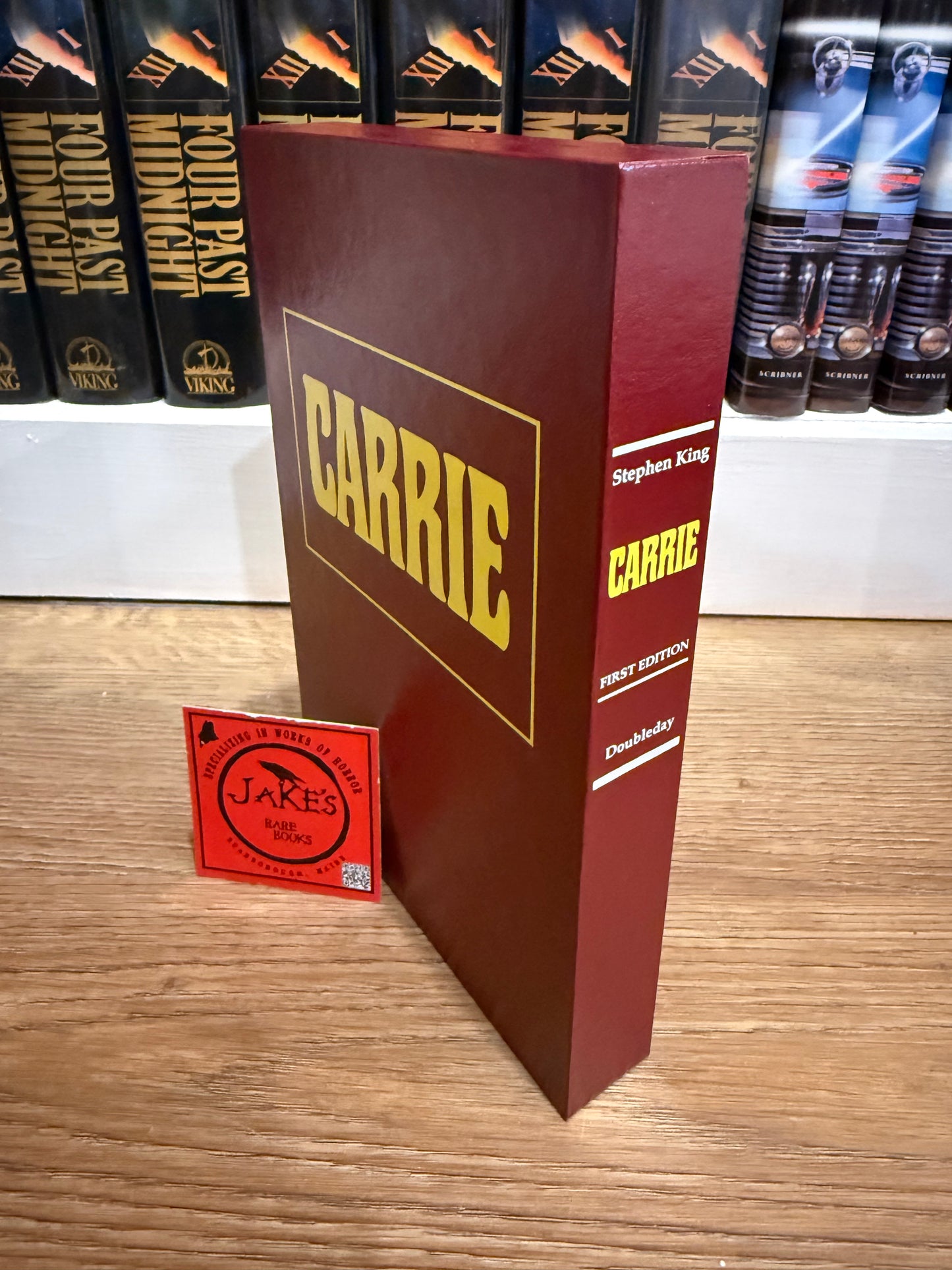Stephen King, Carrie, First Edition, Doubleday Publishing