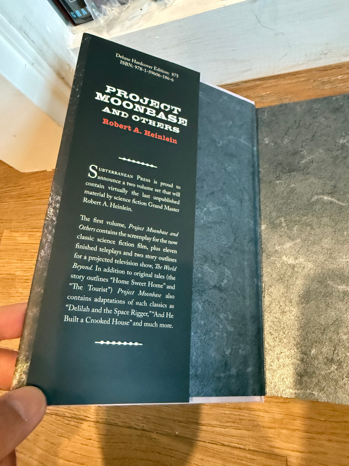 Robert Heinlein, Signed Limited #12, Subterranean Press