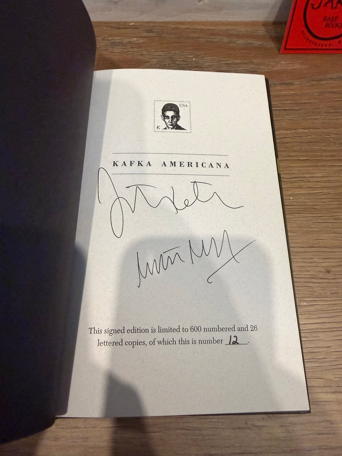 Jonathan Lethum, Kafka Americana, Signed Limited #12, Subterranean Press