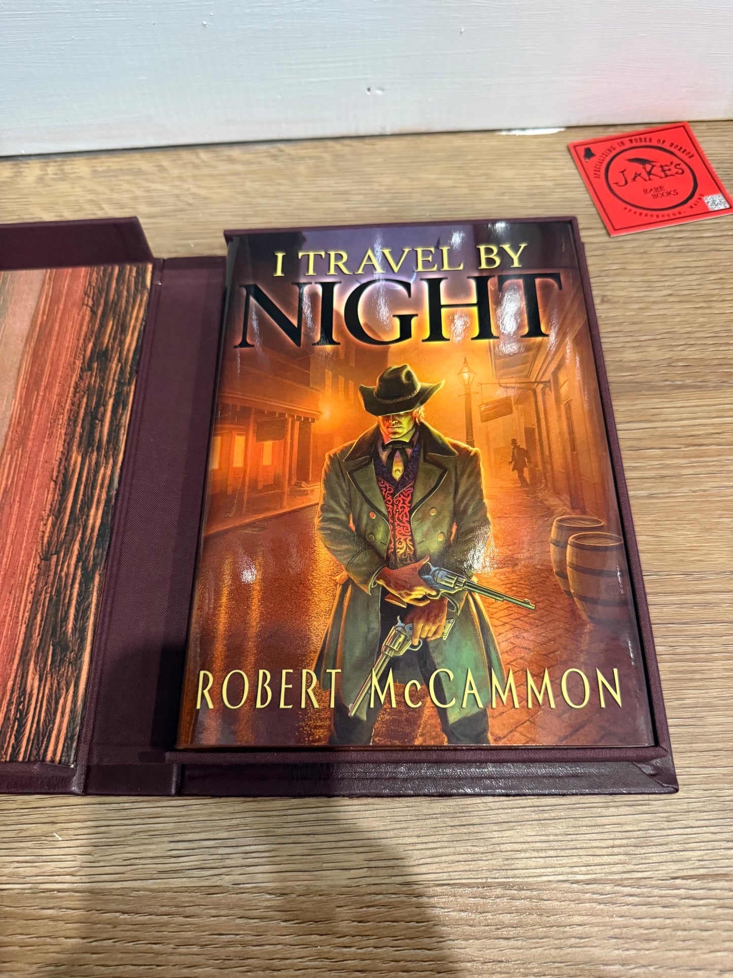 Robert McCammon, I Travel by Night, Lettered Publisher’s Copy, Subterranean Press