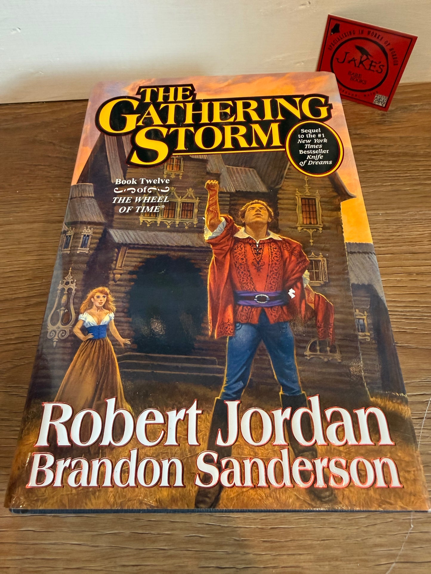 Robert Jordan, The Gathering Storm, Signed First Edition, Tor Publishing