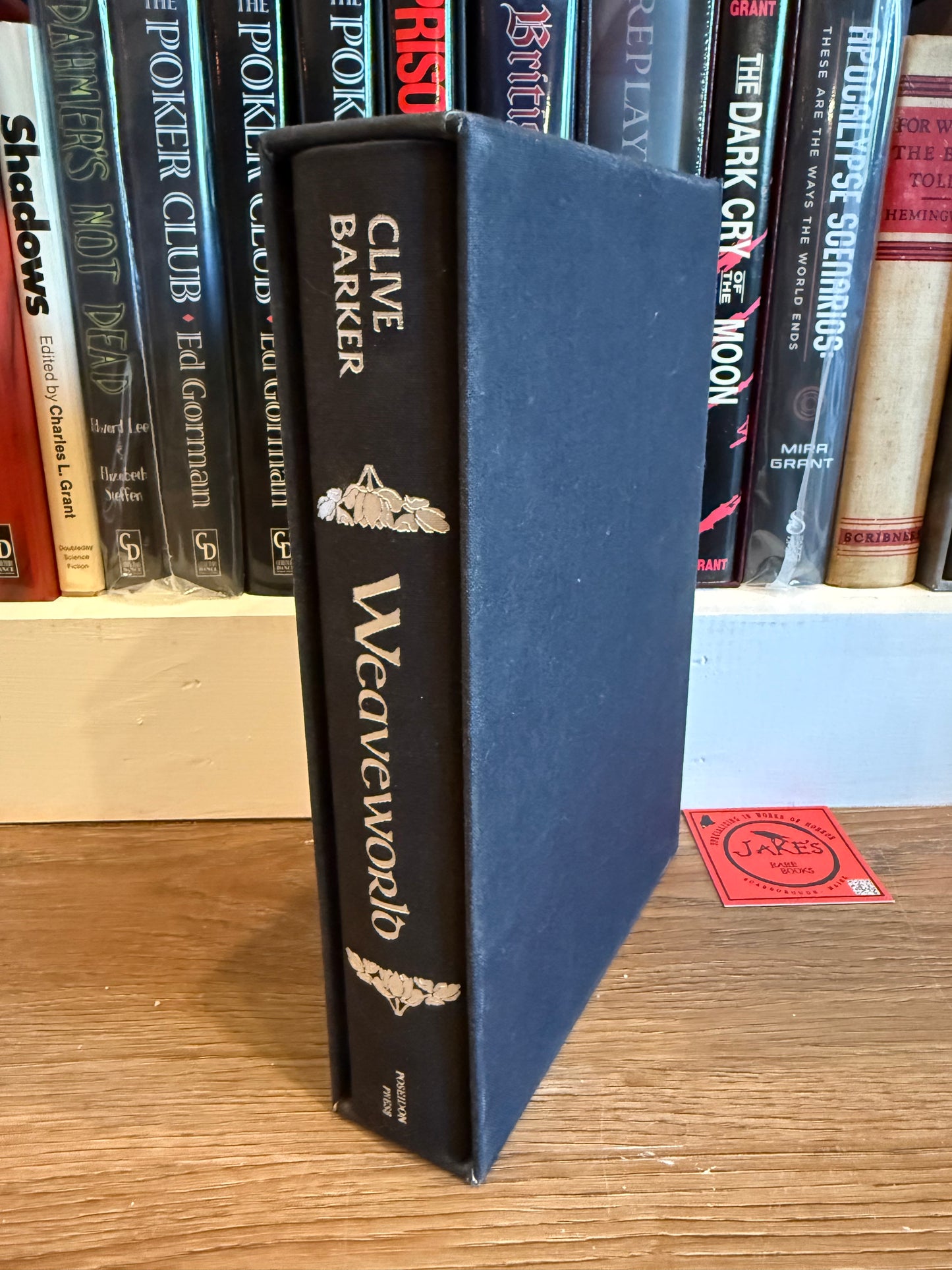 Clive Barker, Weaveworld, Signed Limited #47, Poseidon Press