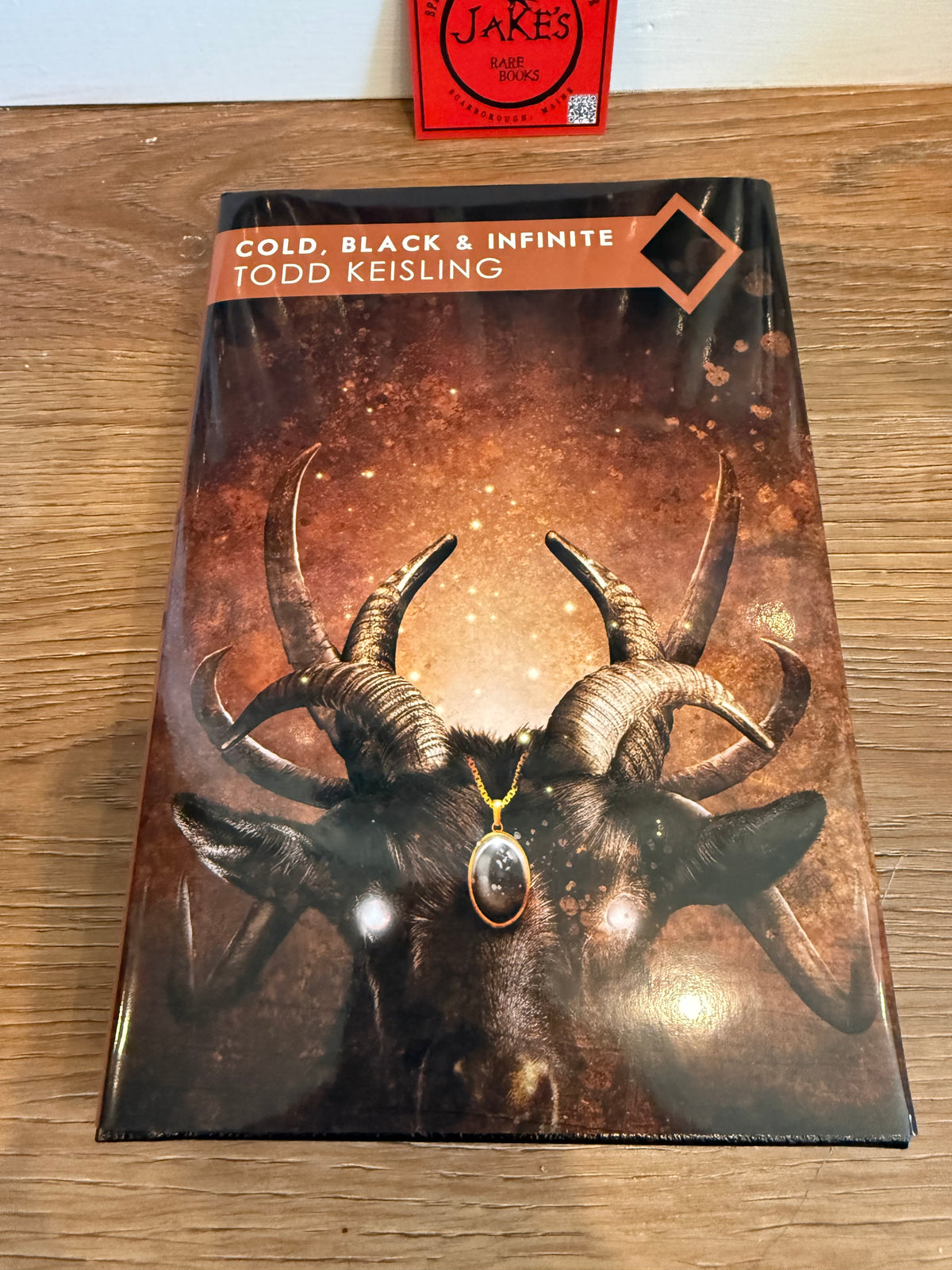 Todd Keisling, Cold, Black & Infinite, Signed Limited, Thunderstorm Books