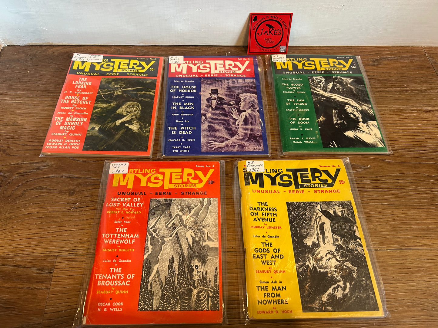 Startling Mystery Stories, Volumes 1-5, Health Knowledge