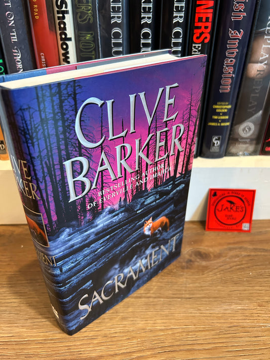 Clive Barker, Sacrament, First Edition, Harper Collins