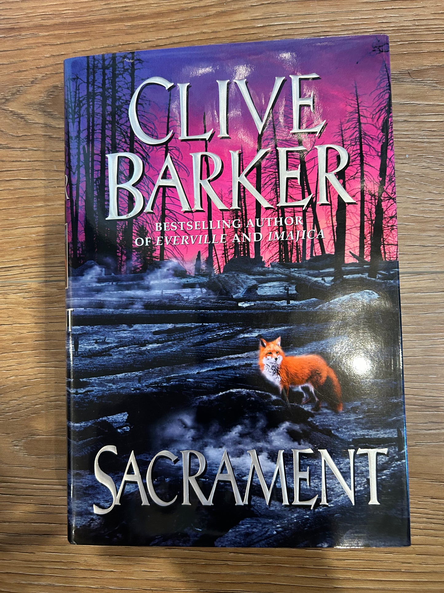 Clive Barker, Sacrament, First Edition, Harper Collins