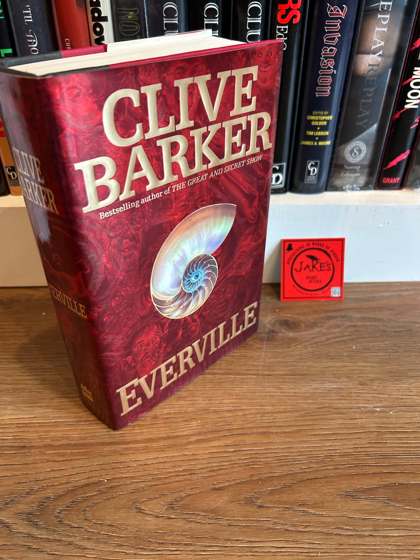Clive Barker, Everville, First Edition, Harper Collins