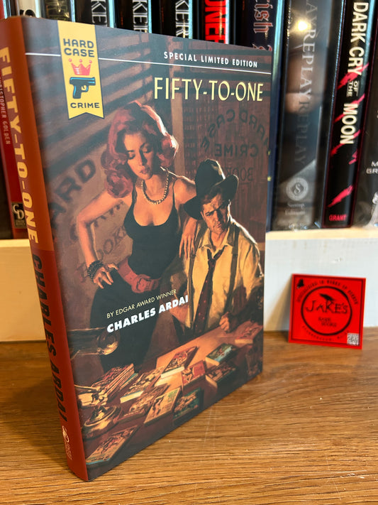 Charles Ardai, Fifty-to-One, Signed Limited Edition #12, Subterranean Press