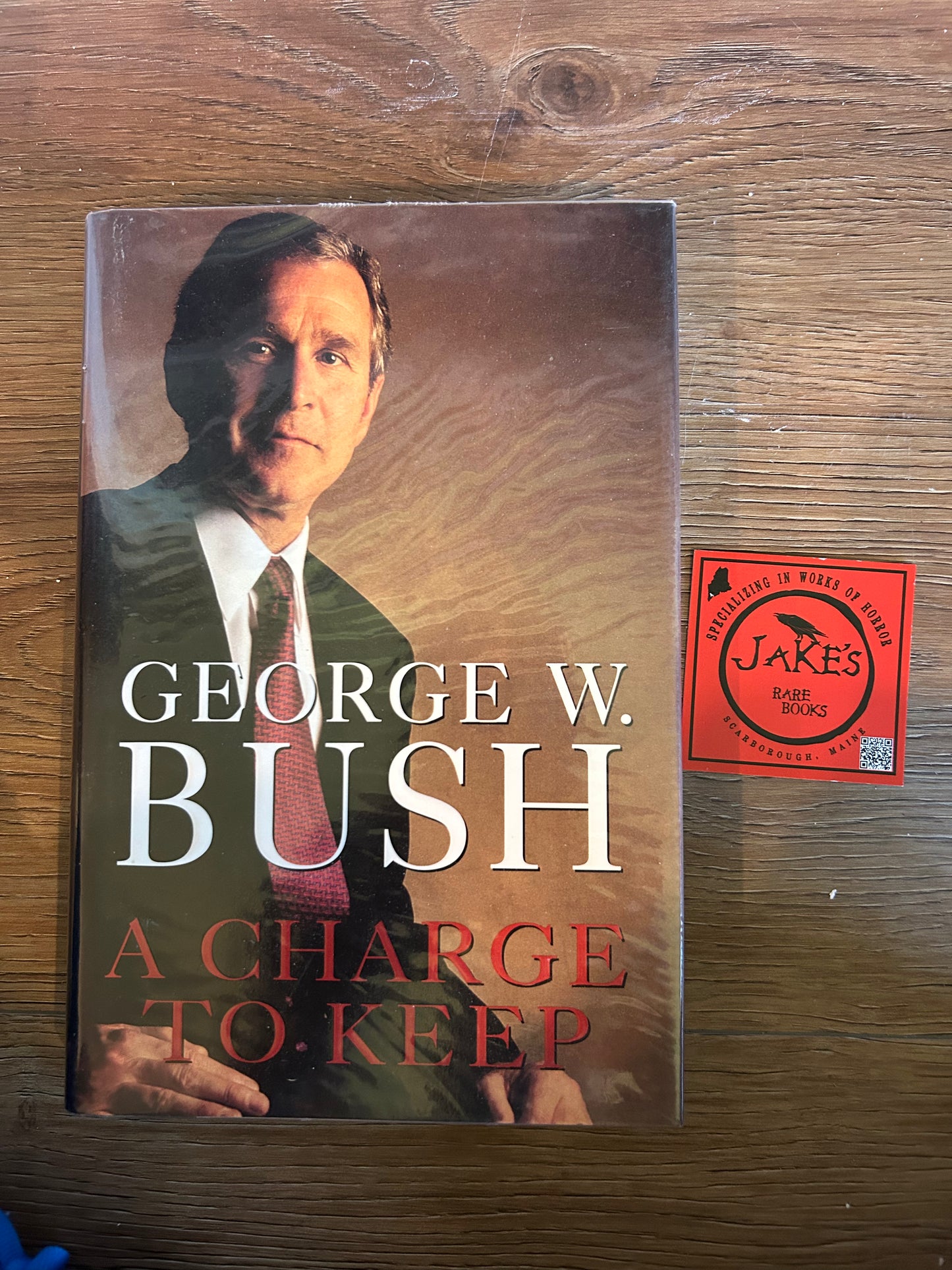 George W. Bush, A Charge to Keep, Signed First Edition, Morrow