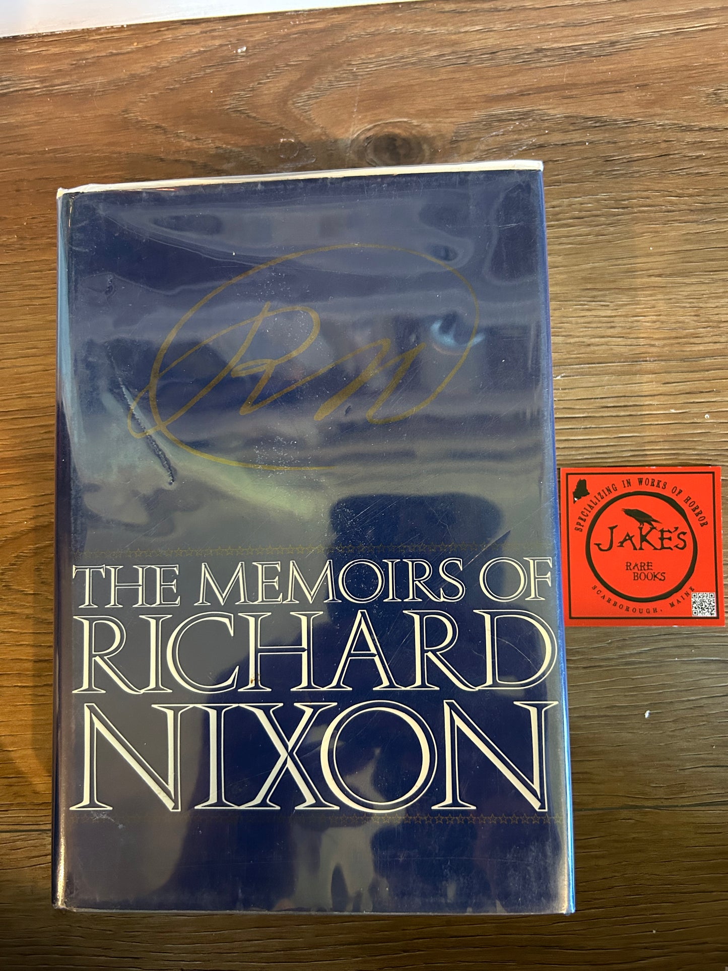 Richard Nixon, The Memoirs of Richard Nixon, Signed First Edition, Grosset and Dunlap