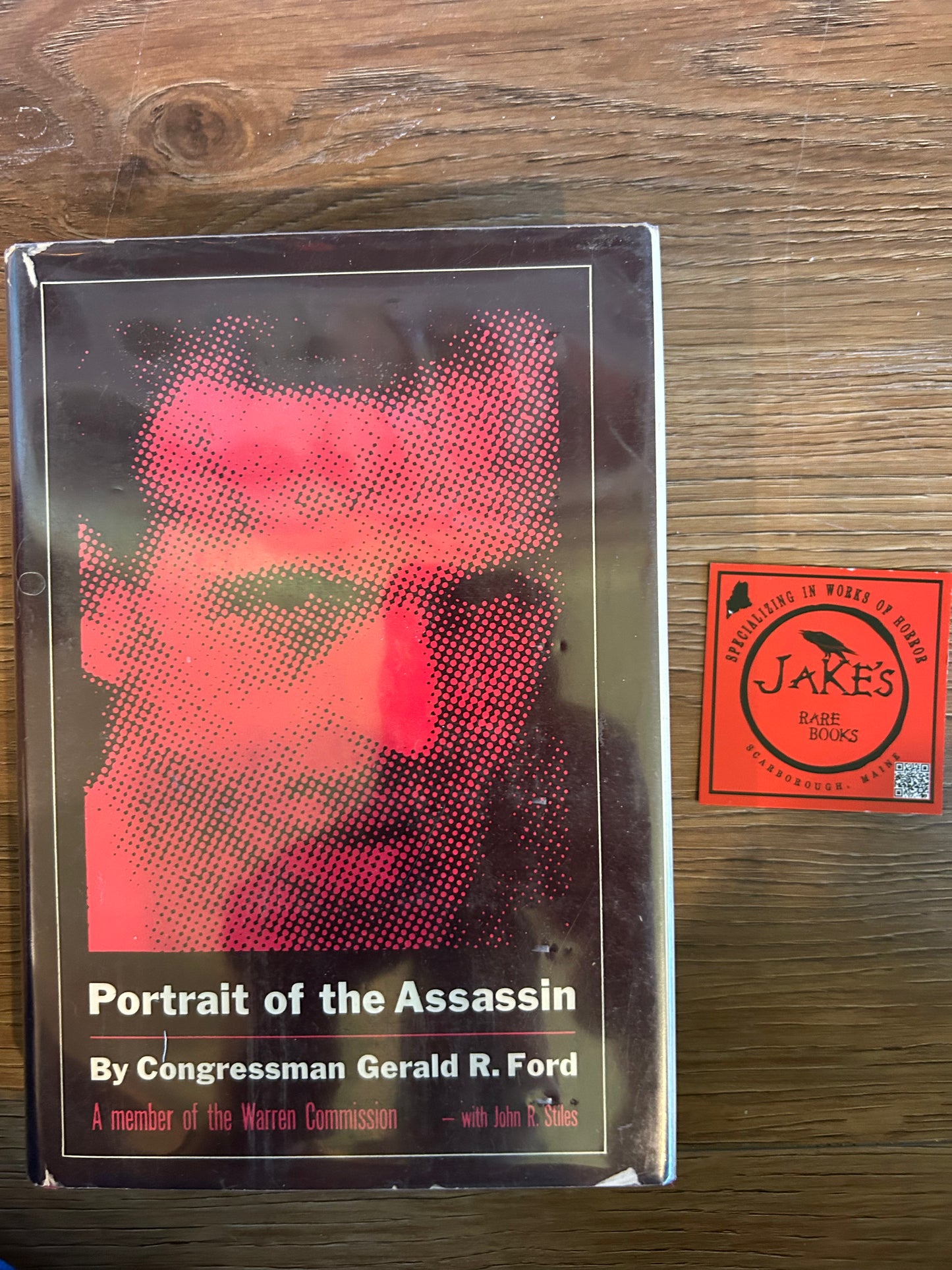 Gerald Ford, Portrait of the Assassin, Signed First Edition, Simon and Schuster