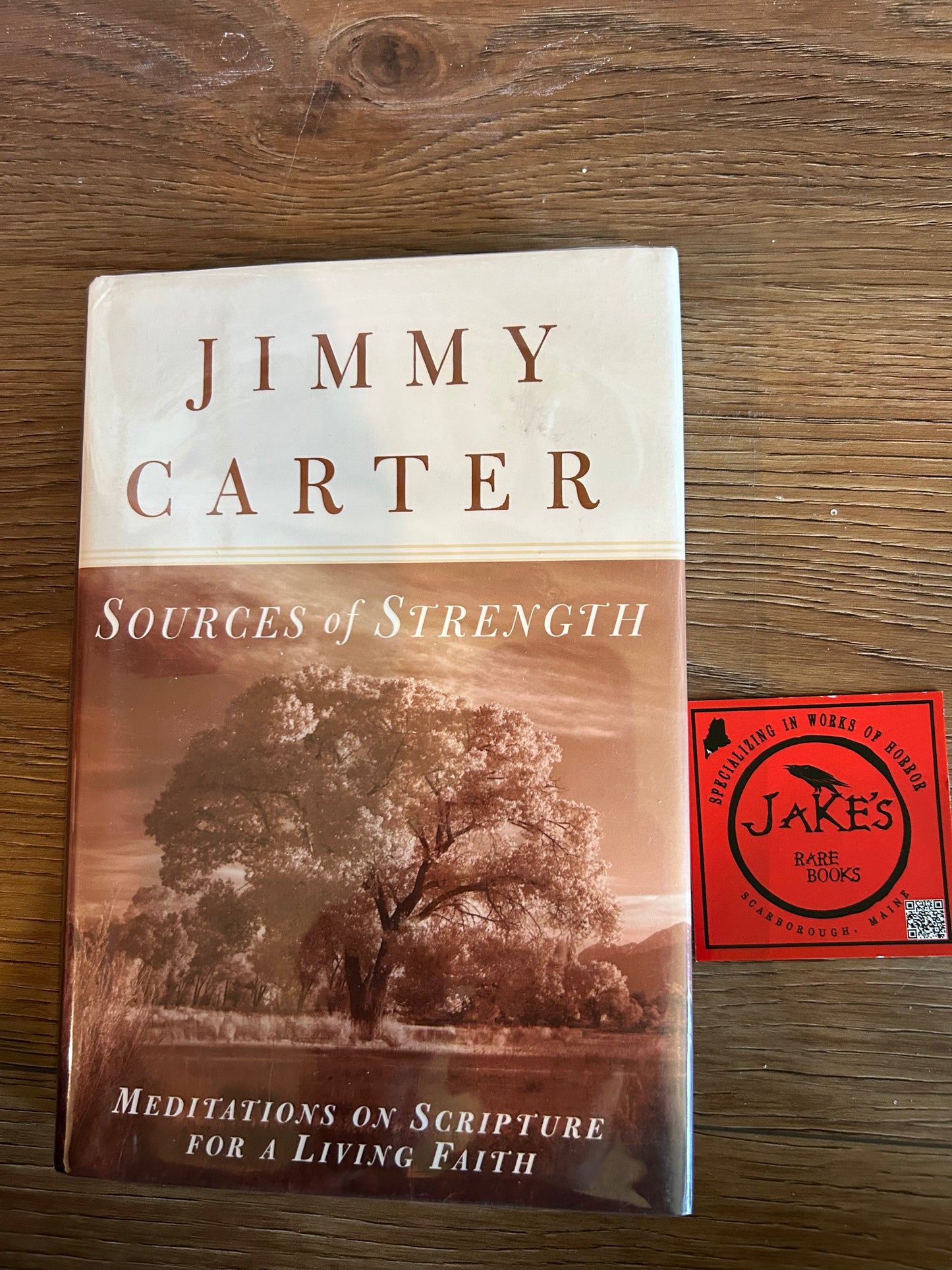 Jimmy Carter, Sources of Strength, Signed First Edition, Random House