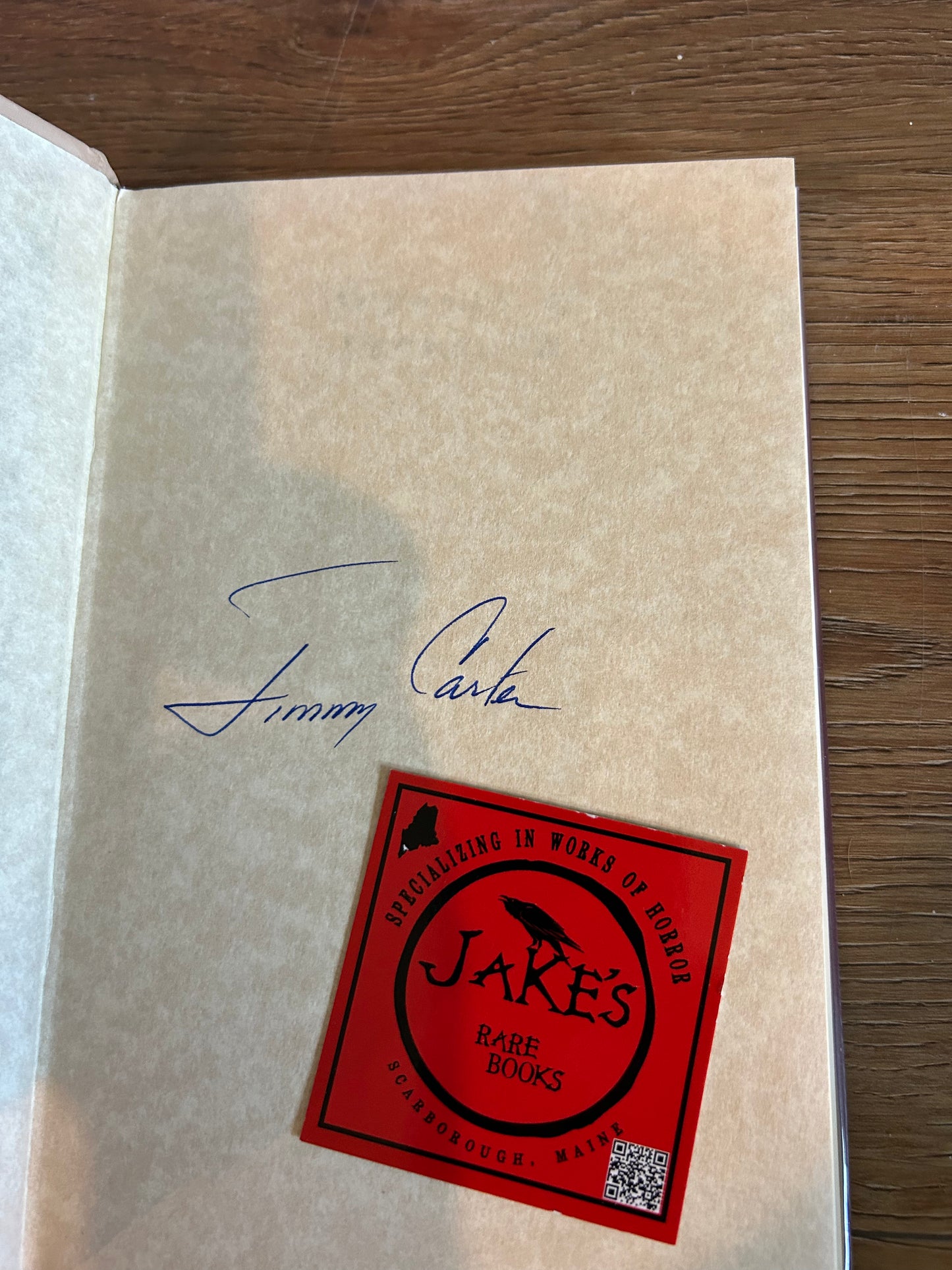 Jimmy Carter, Sources of Strength, Signed First Edition, Random House