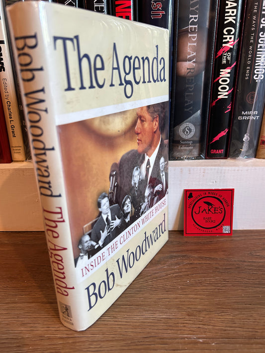 Bob Woodward, The Agenda, Signed by Bill Clinton, First Edition, Simon and Schuster