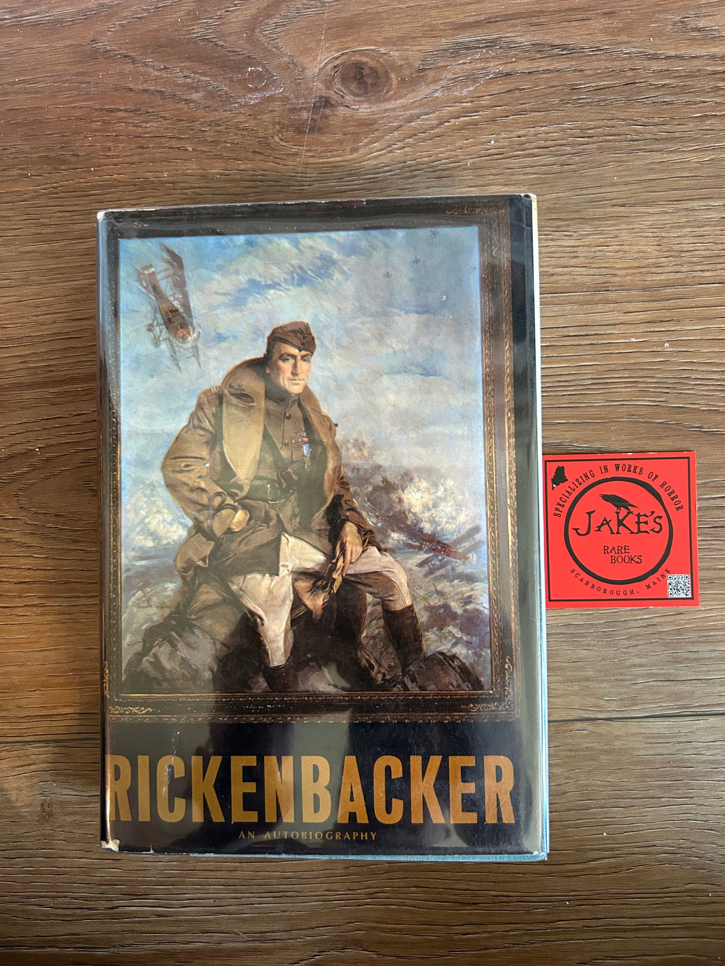 Eddie Rickenbacker, Rickenbacker, Signed, Prentice Hall.