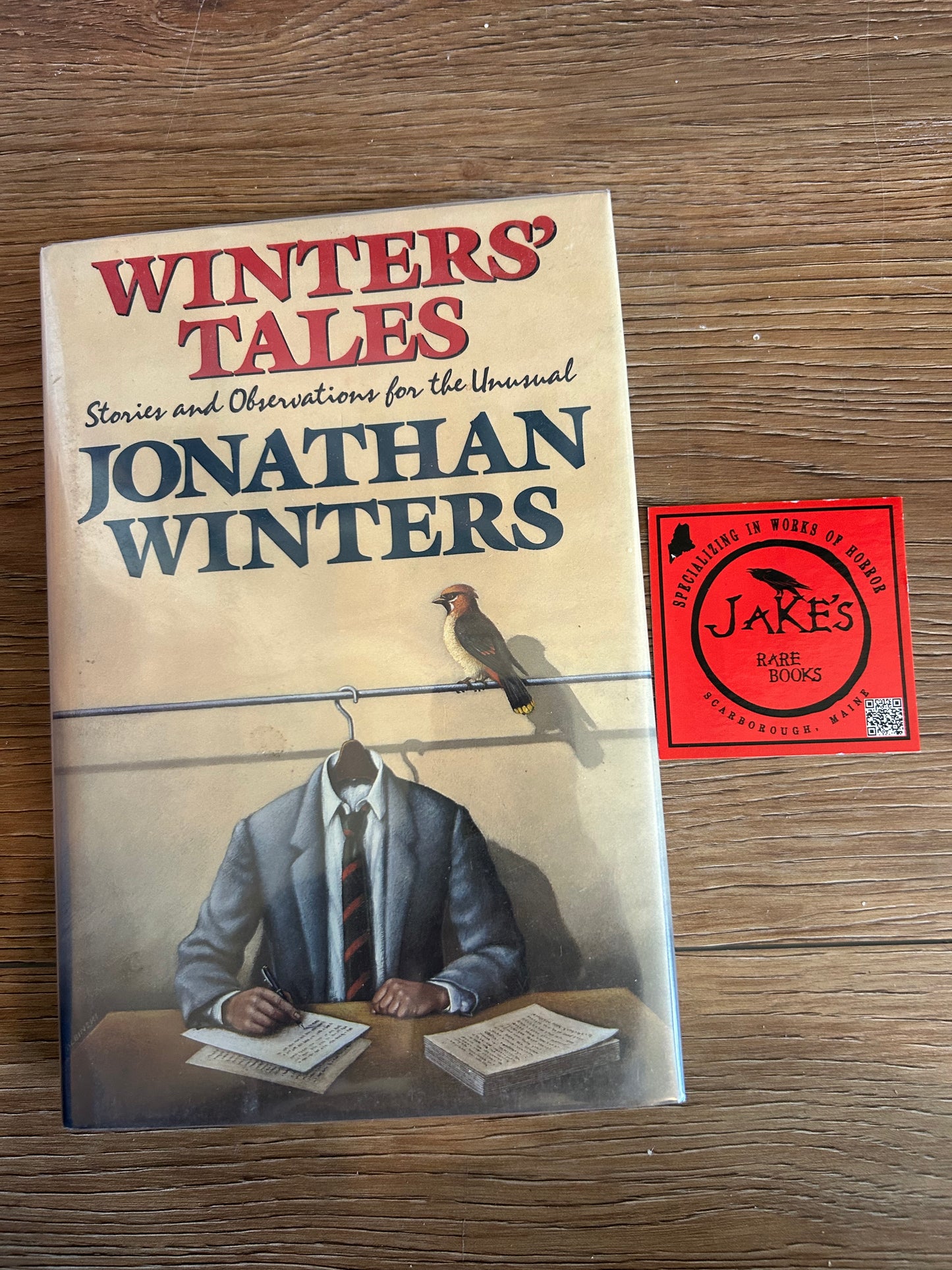 Jonathan Winters, Winter’s Tales, Signed First Edition, Random House