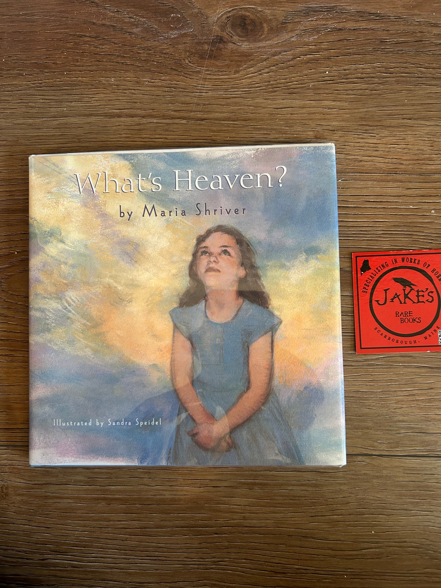 Maria Shriver, What’s Heaven?, Signed, Golden Books
