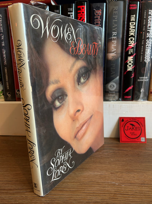 Sophia Loren, Women and Beauty, Signed First Edition, Morrow