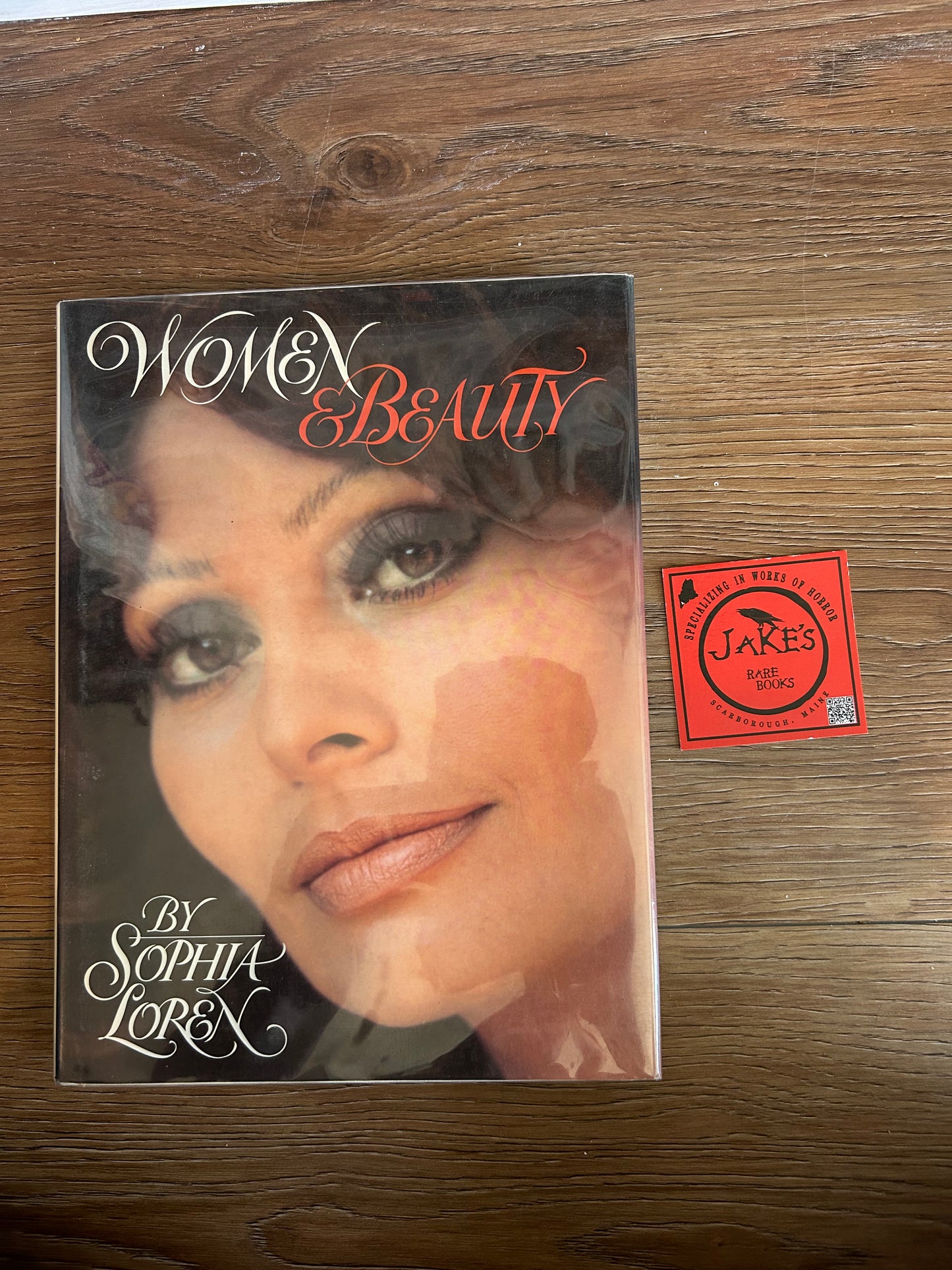 Sophia Loren, Women and Beauty, Signed First Edition, Morrow